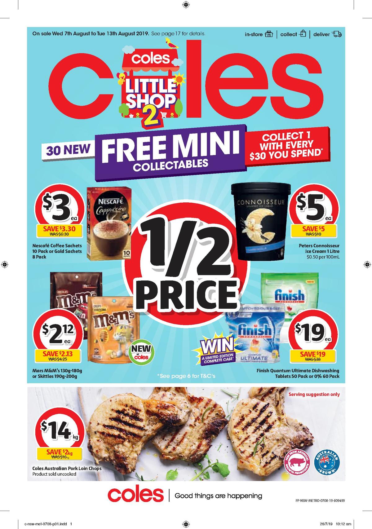 Coles Catalogues from 7 August