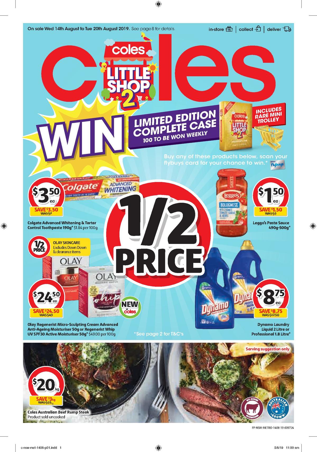 Coles Catalogues from 14 August
