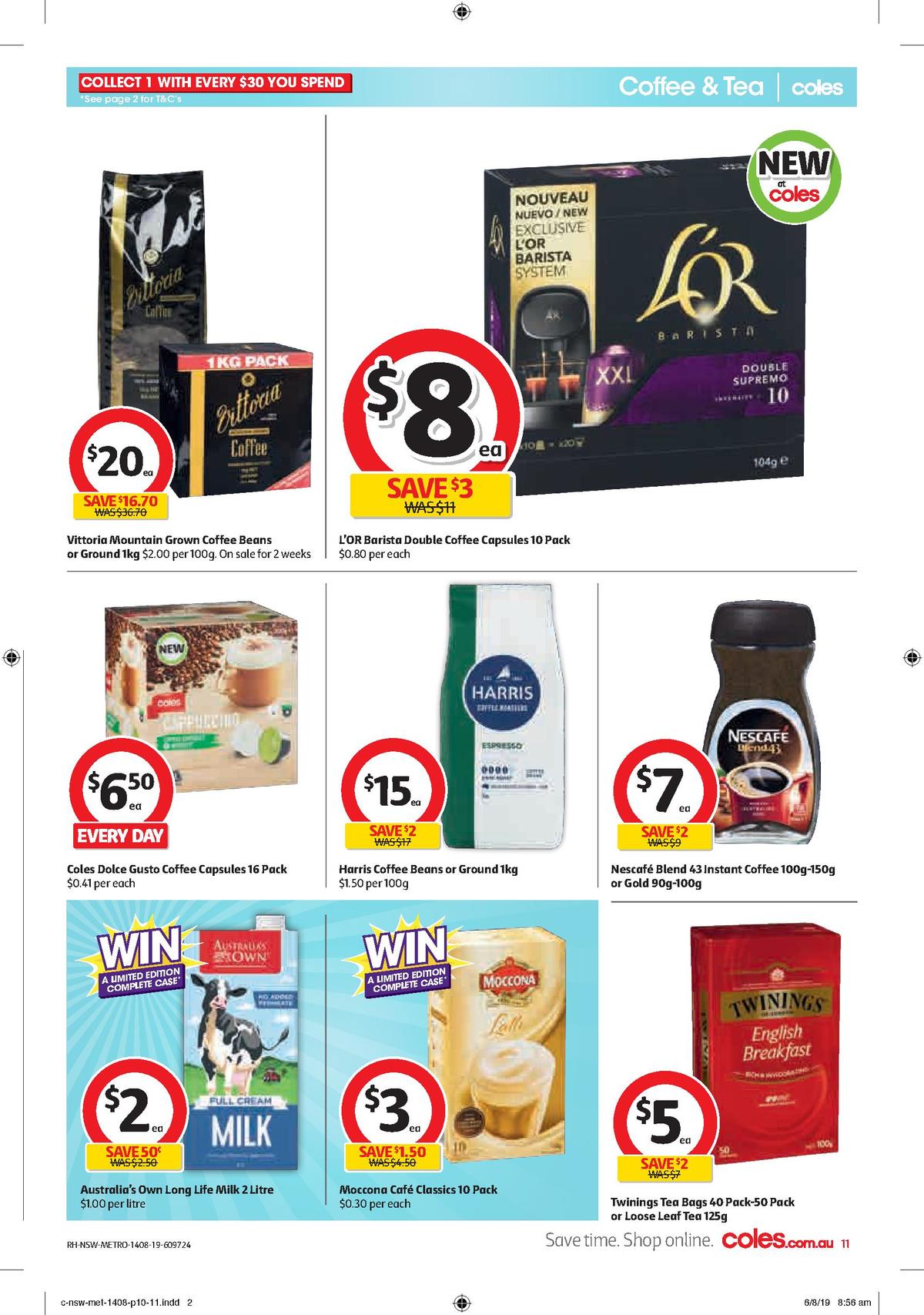 Coles Catalogues from 14 August