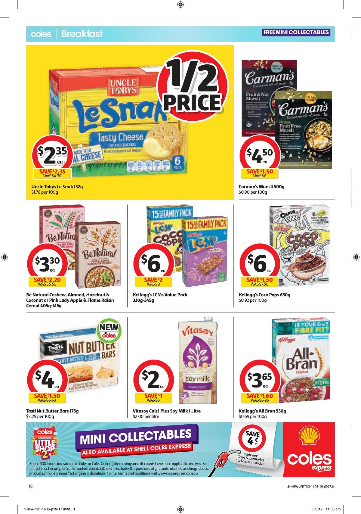 Coles Catalogues from 14 August