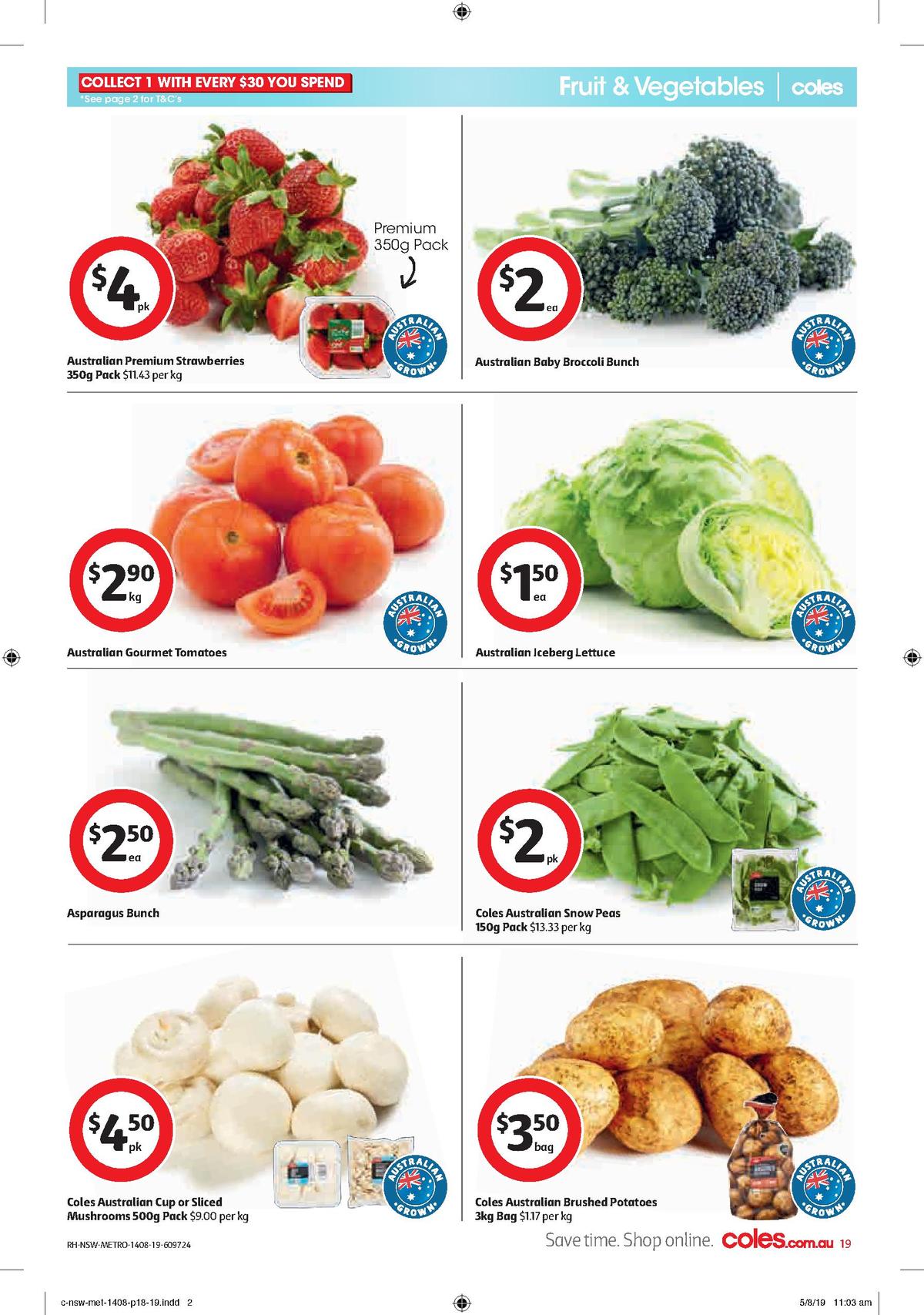 Coles Catalogues from 14 August