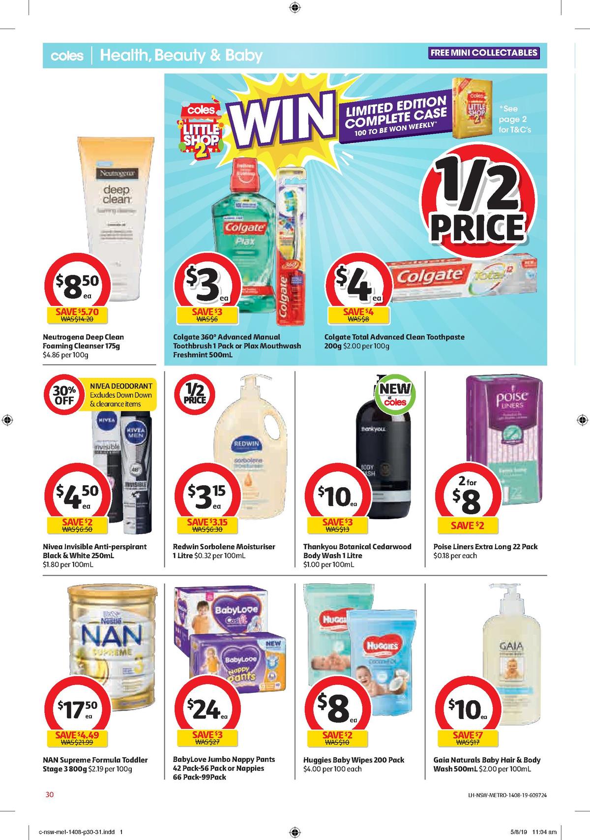 Coles Catalogues from 14 August