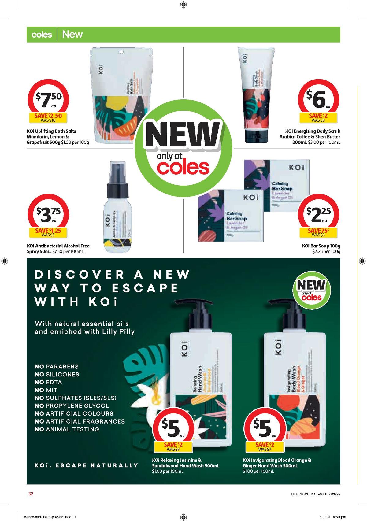 Coles Catalogues from 14 August