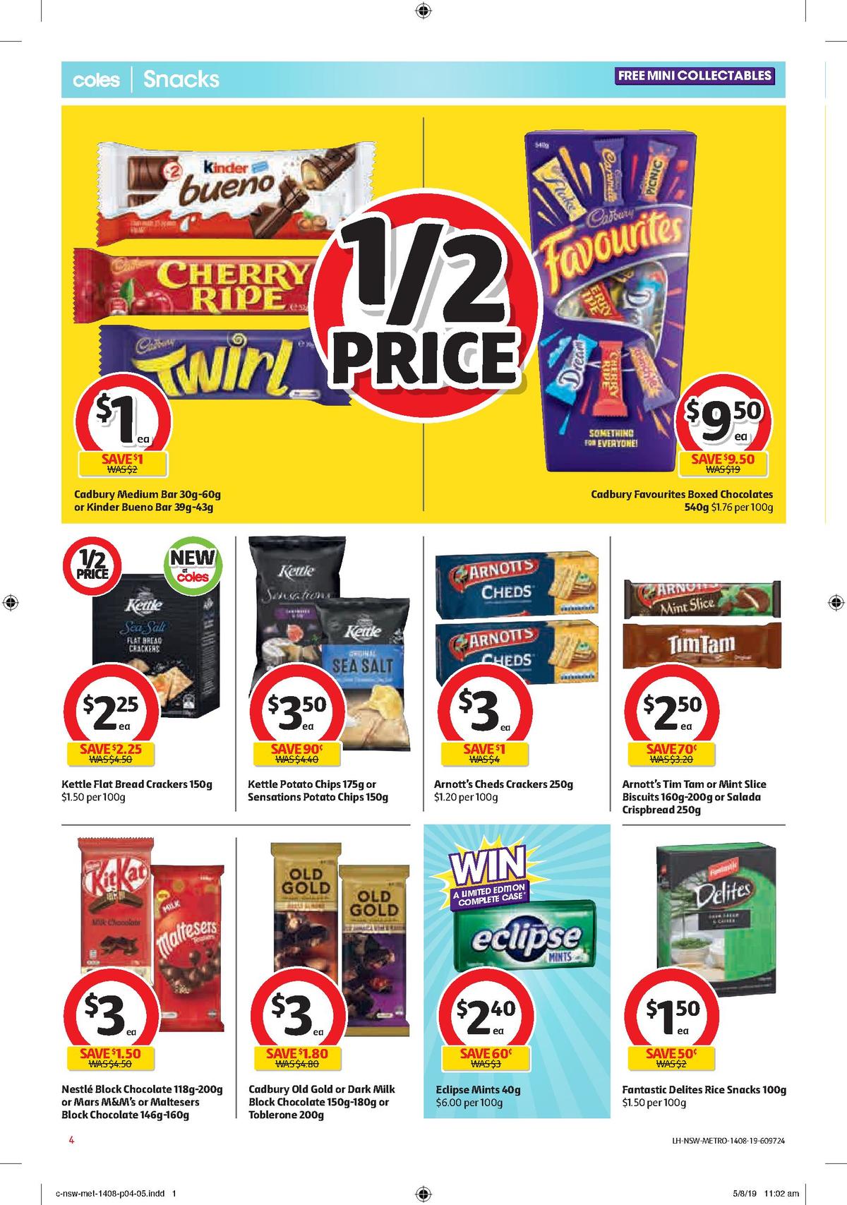 Coles Catalogues from 14 August