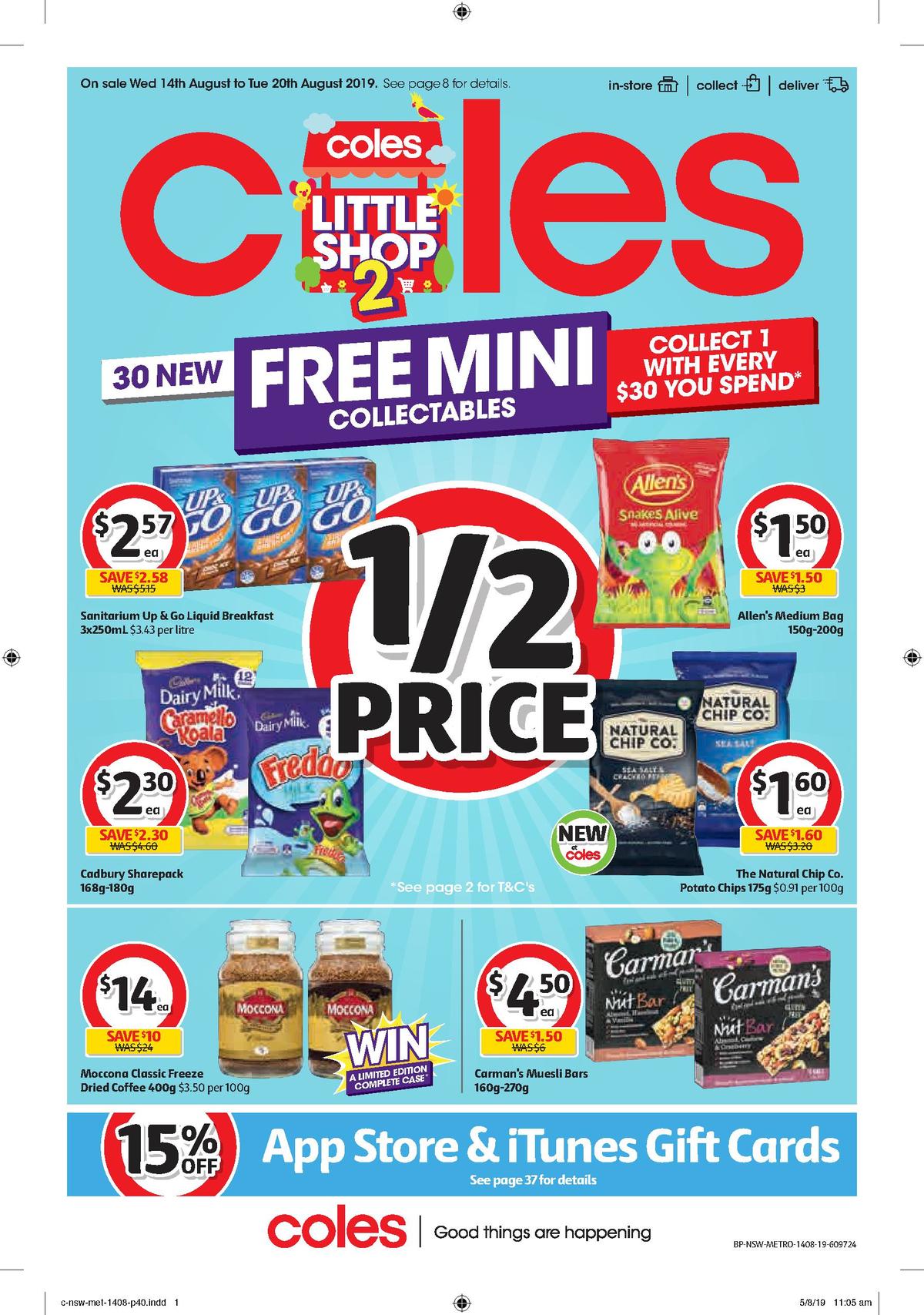 Coles Catalogues from 14 August