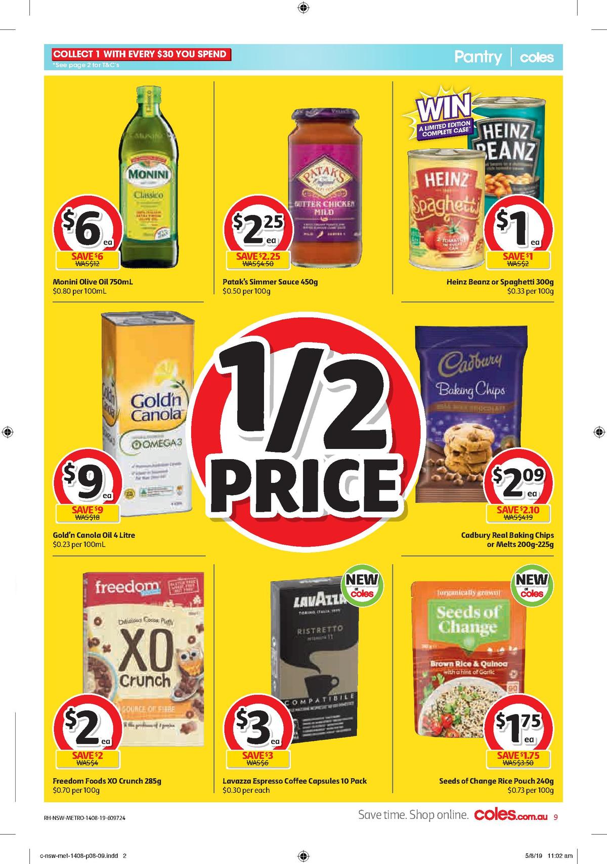Coles Catalogues from 14 August