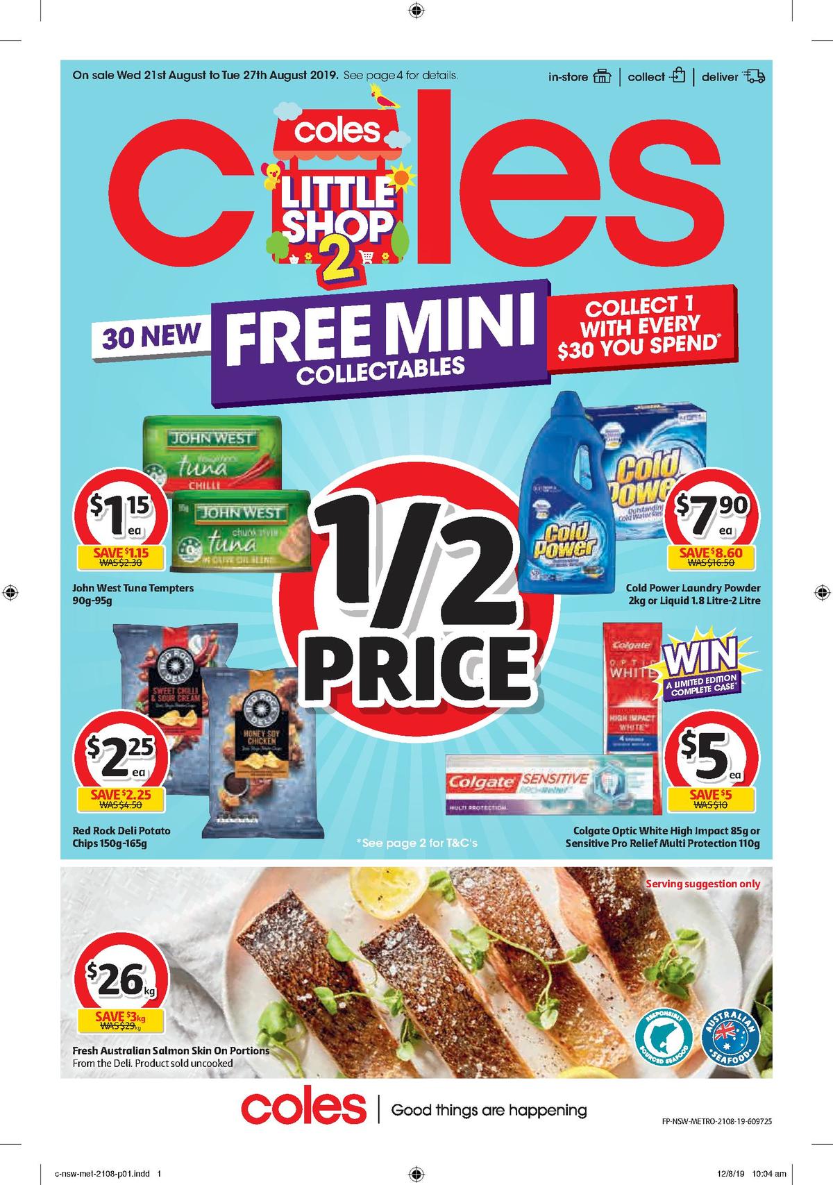 Coles Catalogues from 21 August