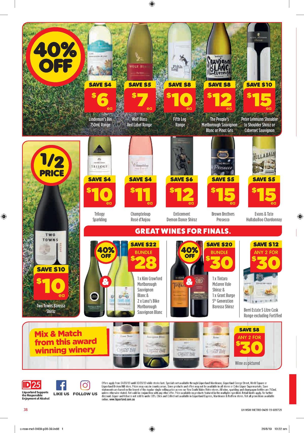 Coles Catalogues from 4 September