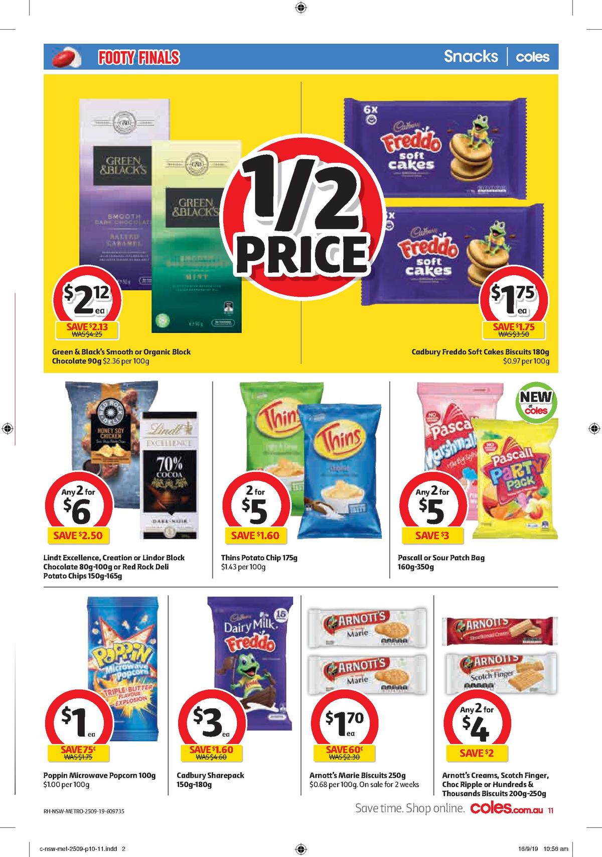 Coles Catalogues from 25 September