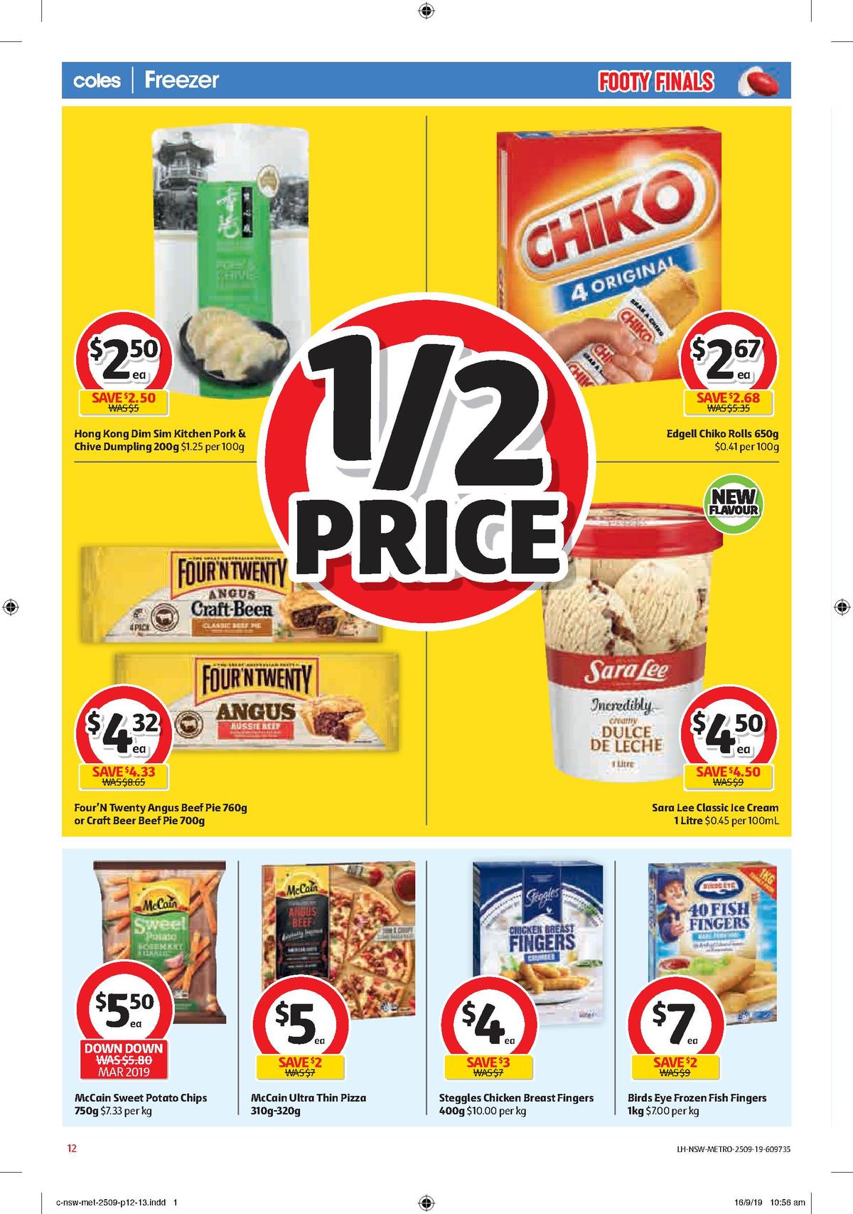 Coles Catalogues from 25 September