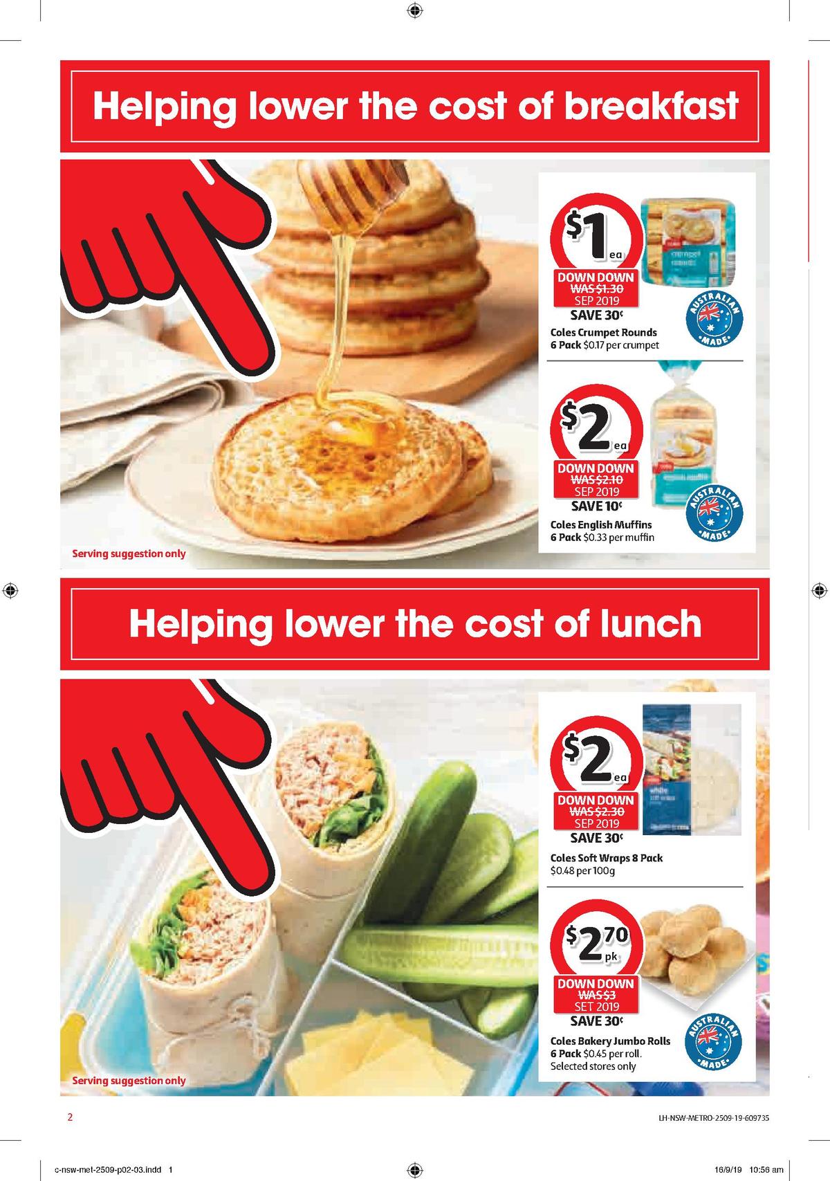 Coles Catalogues from 25 September