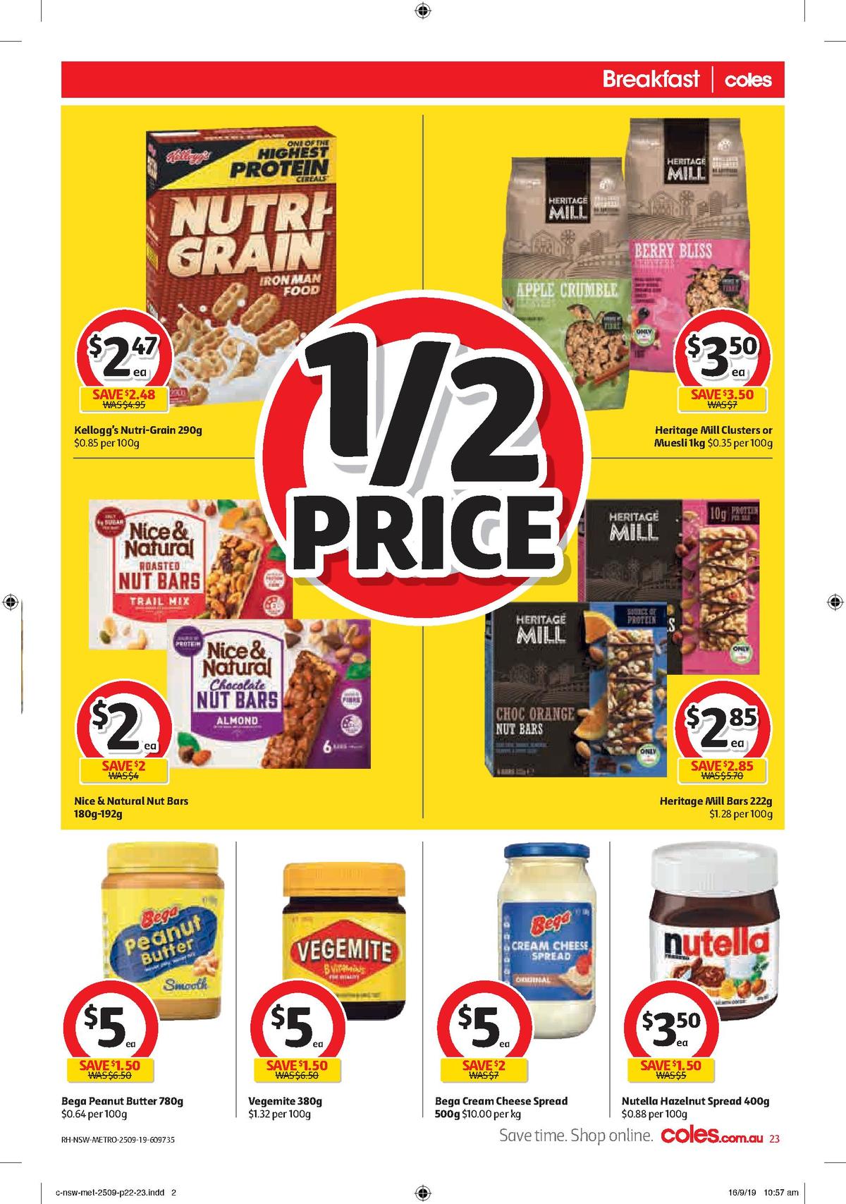 Coles Catalogues from 25 September