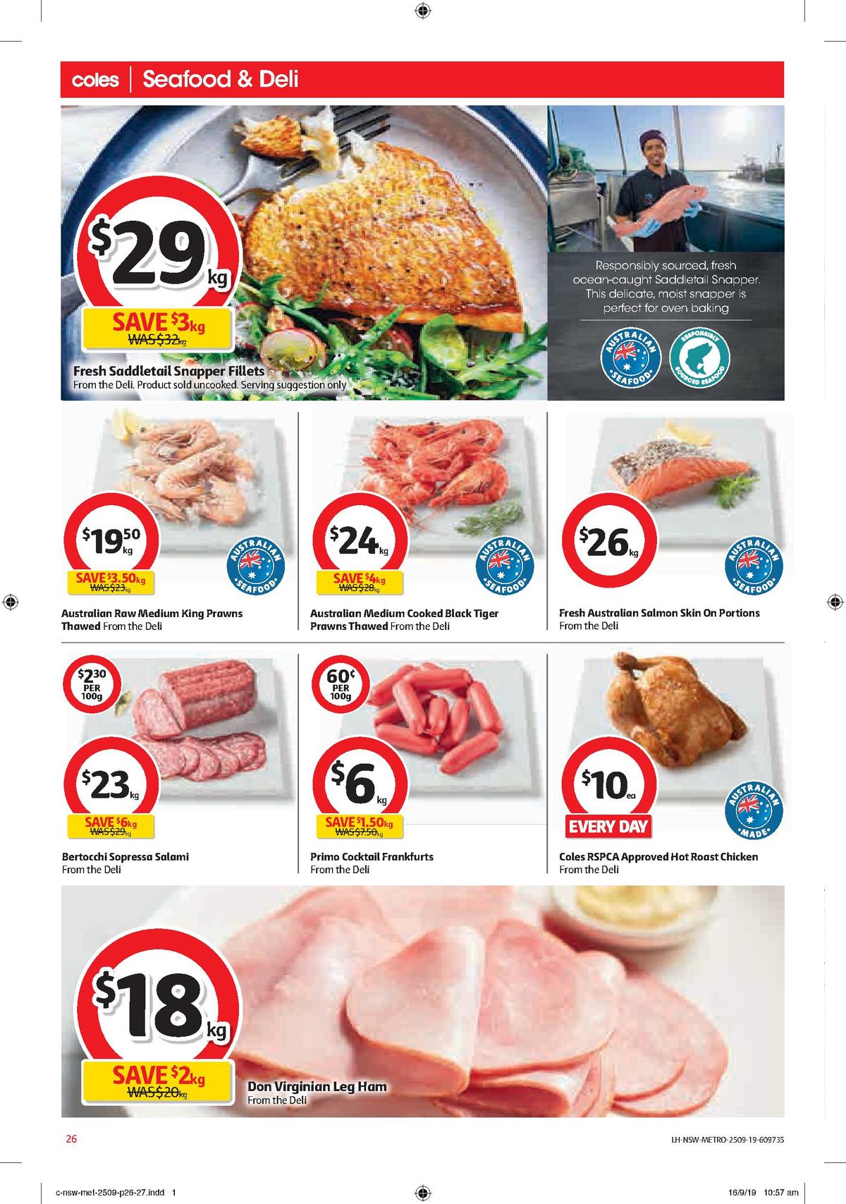 Coles Catalogues from 25 September