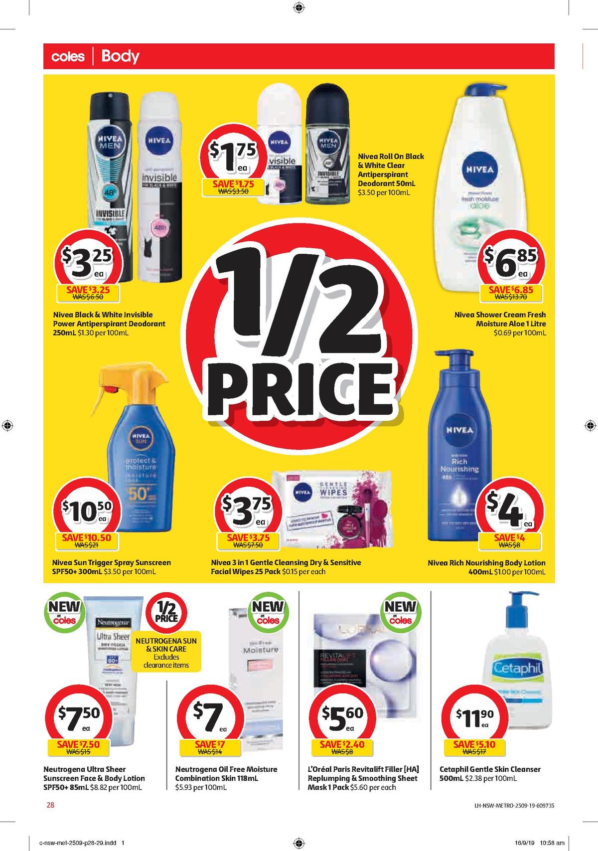 Coles Catalogues from 25 September