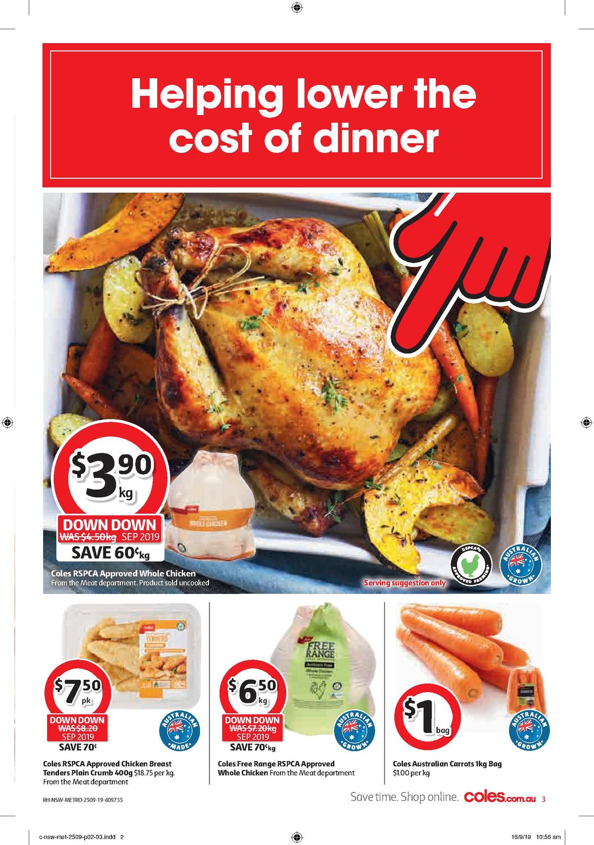 Coles Catalogues from 25 September
