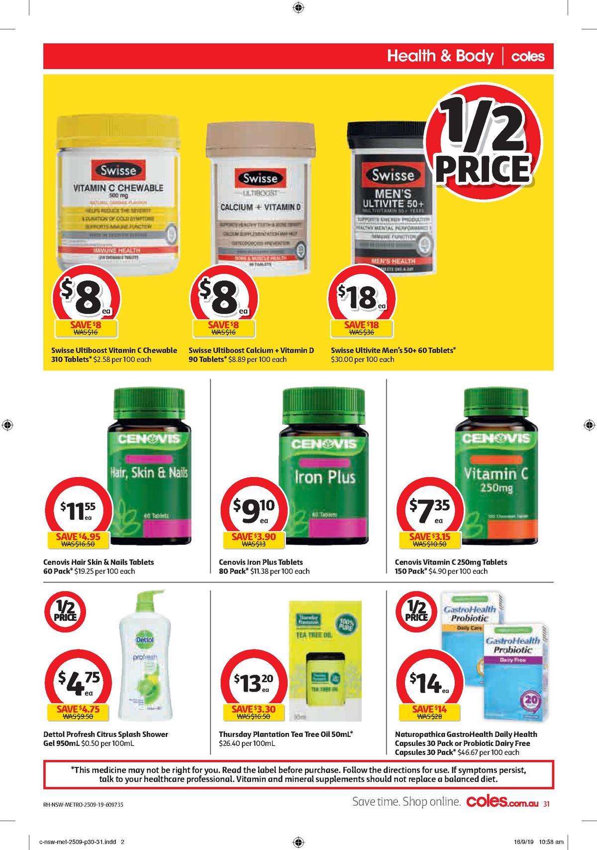 Coles Catalogues from 25 September