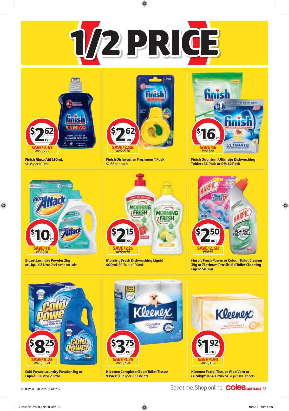 Coles Catalogues from 25 September