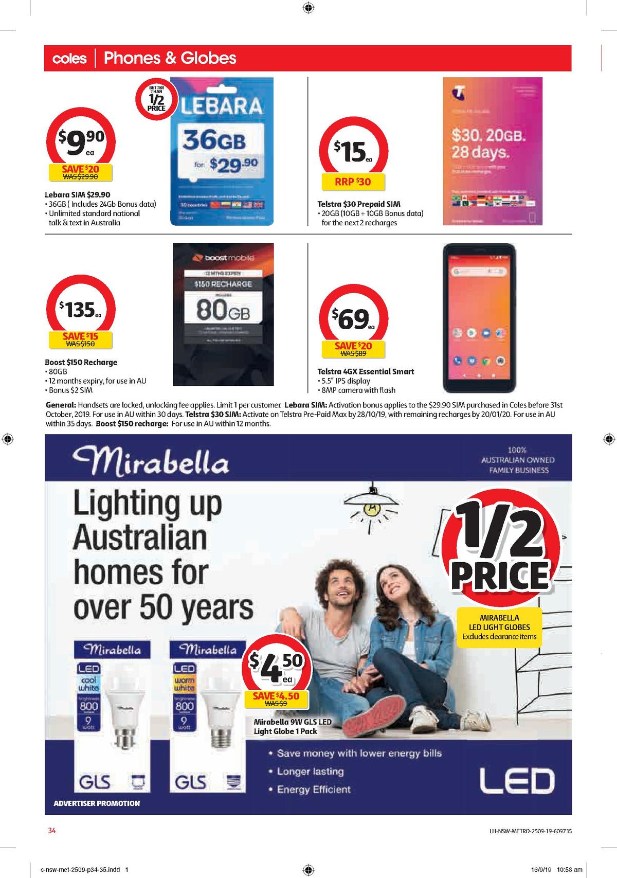 Coles Catalogues from 25 September