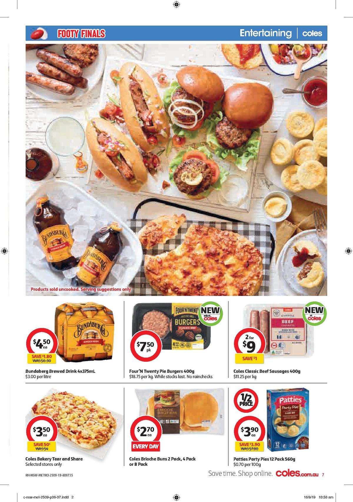 Coles Catalogues from 25 September