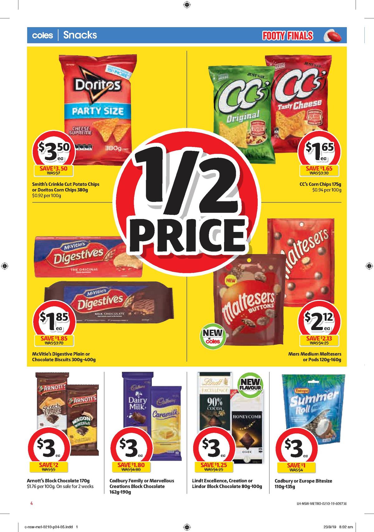 Coles Catalogues from 2 October