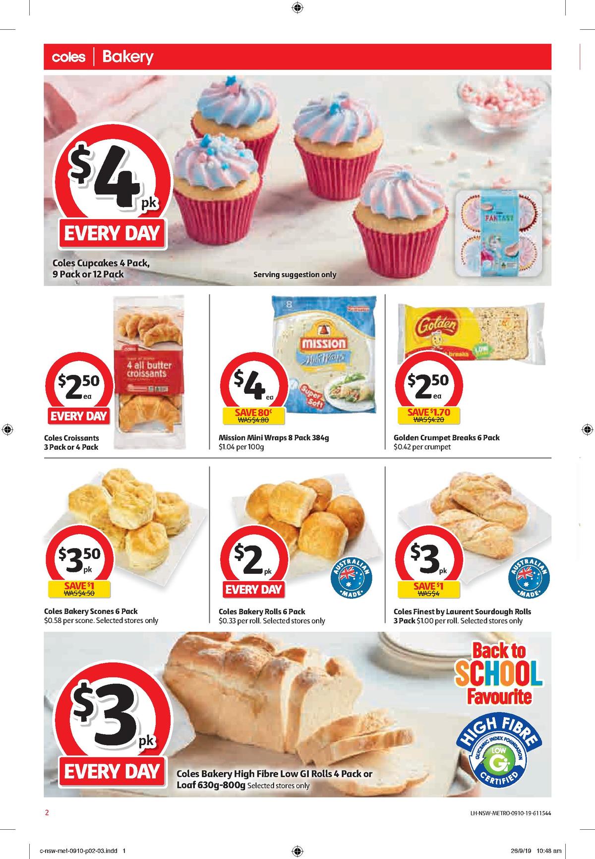 Coles Catalogues from 9 October