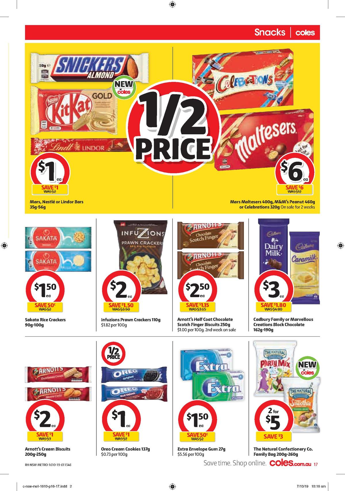 Coles Catalogues from 16 October