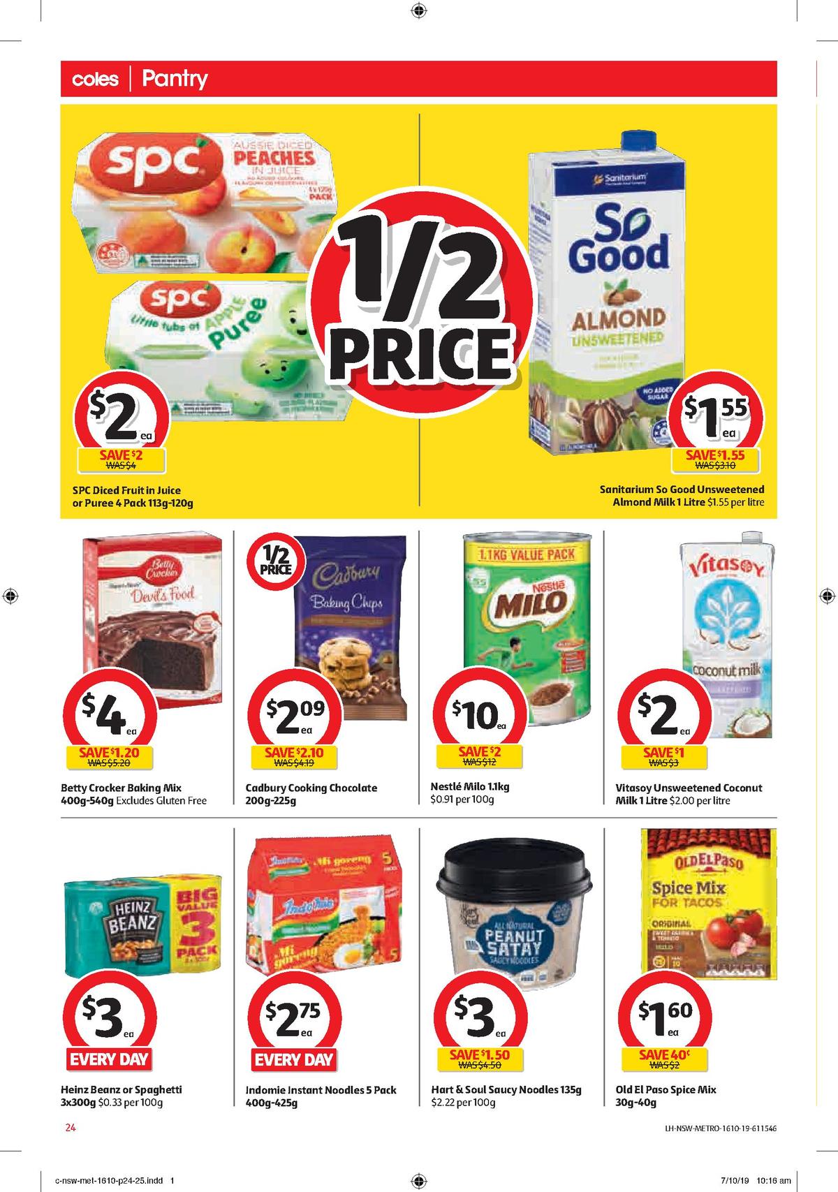 Coles Catalogues from 16 October