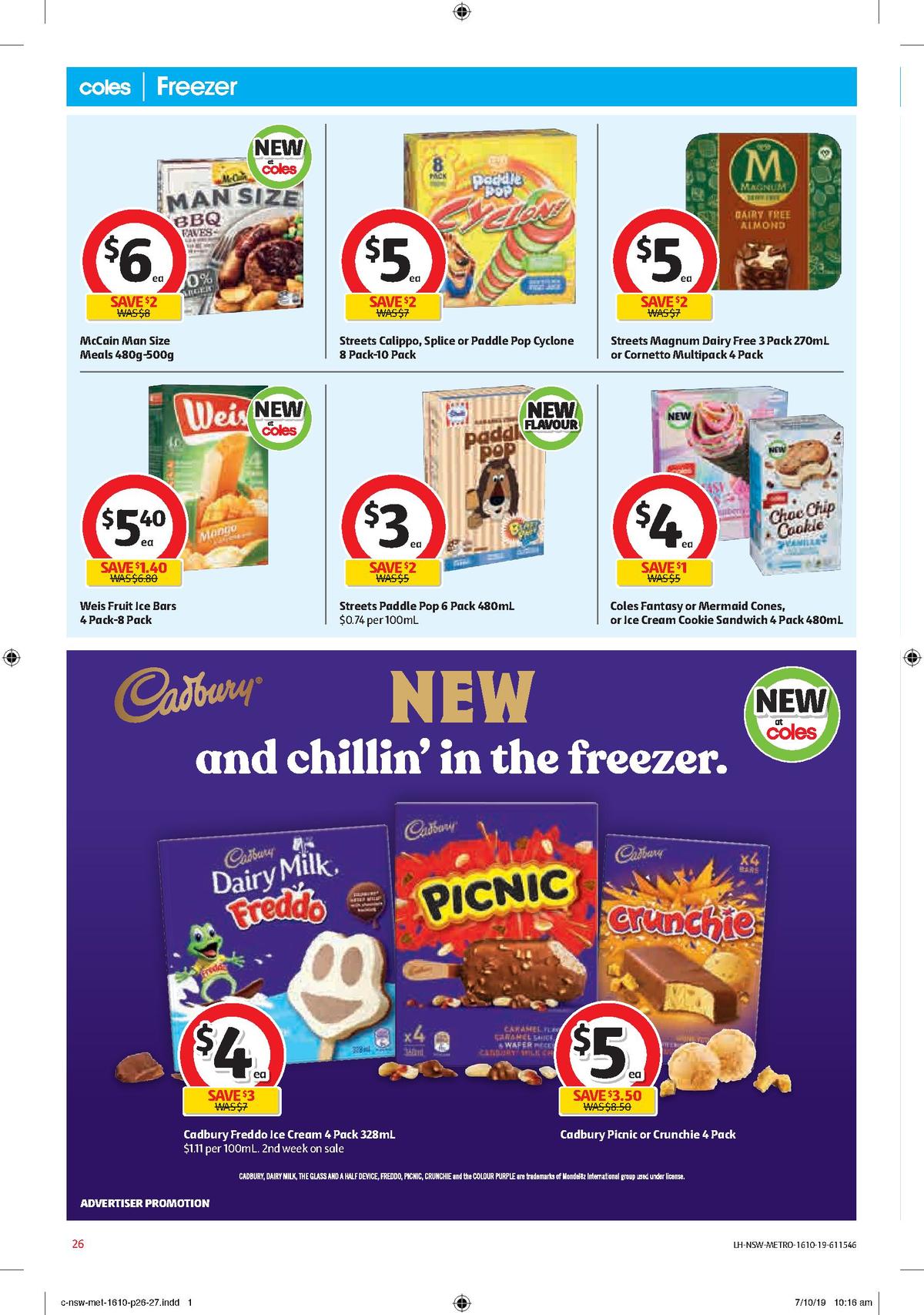 Coles Catalogues from 16 October