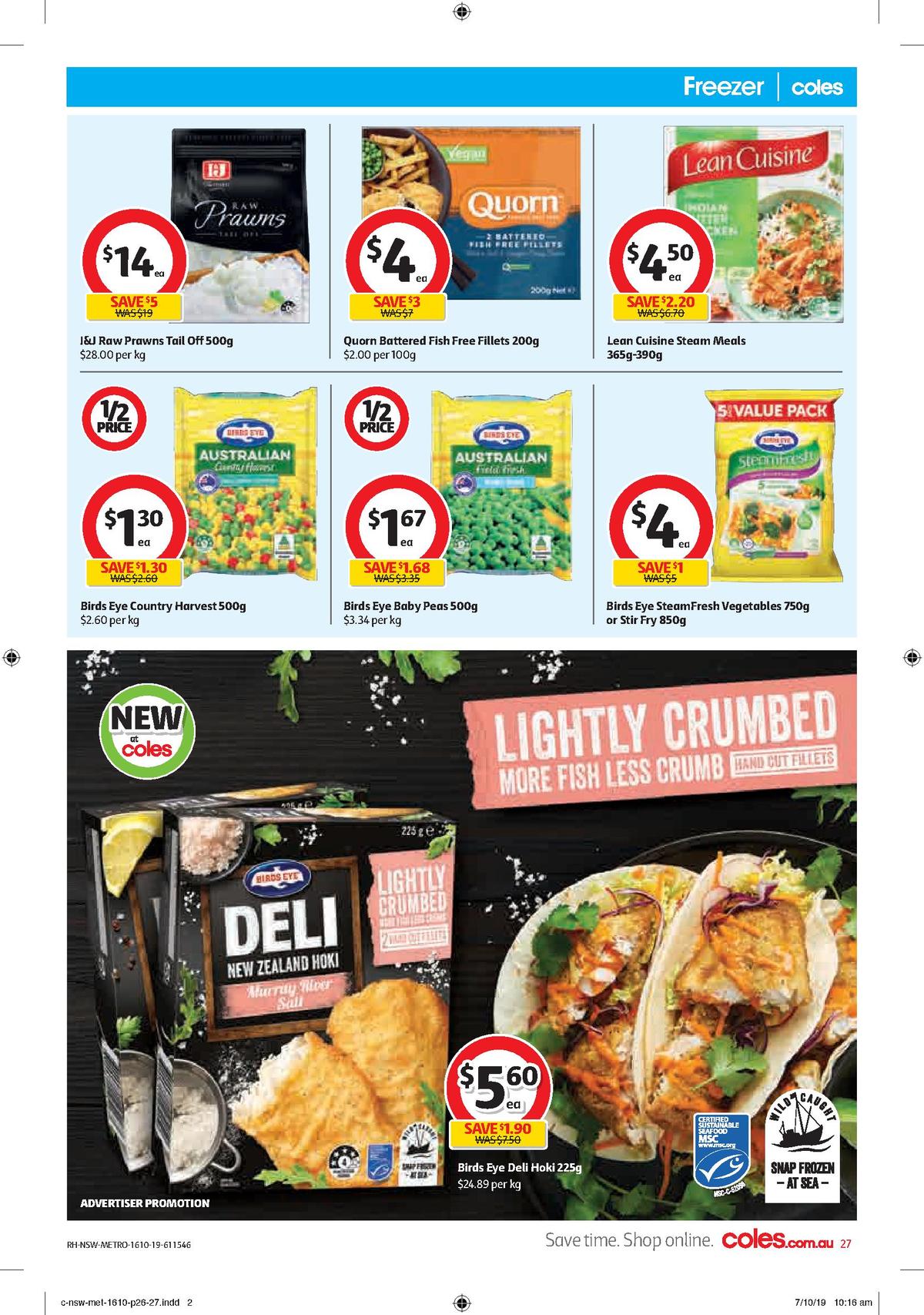 Coles Catalogues from 16 October