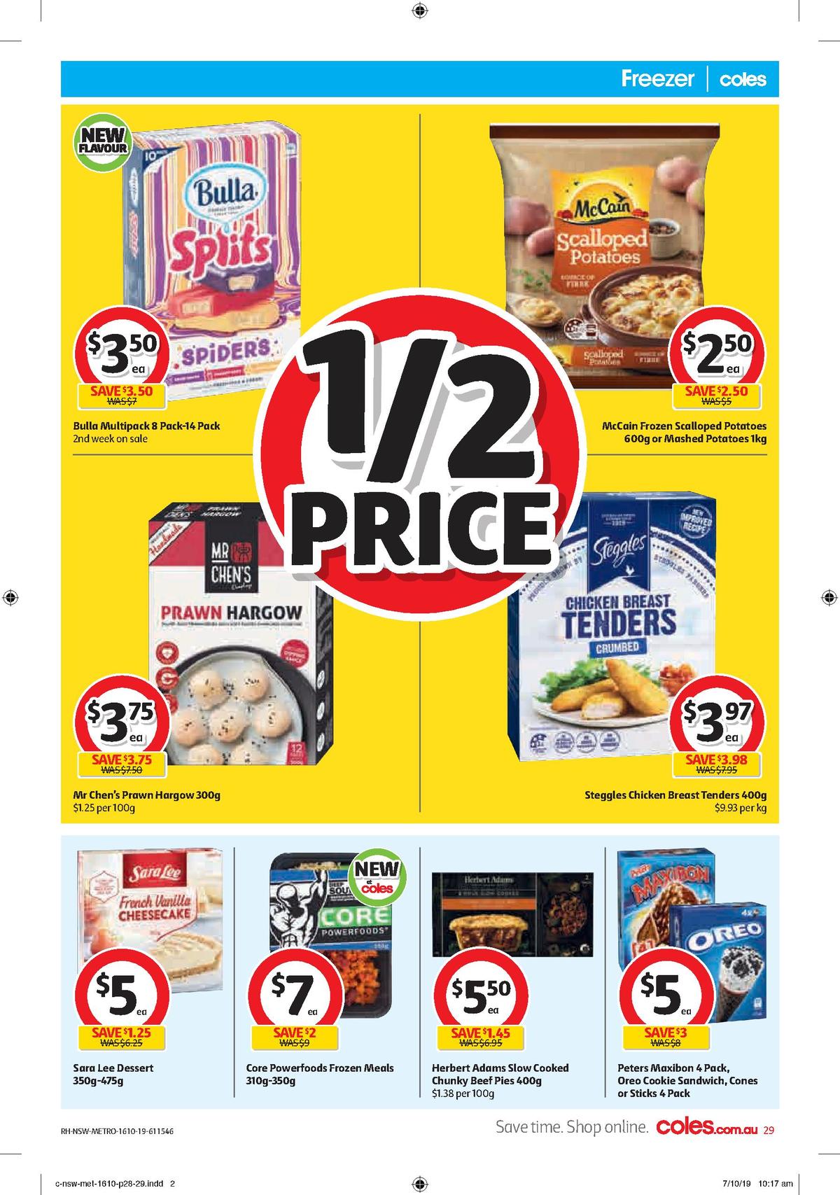 Coles Catalogues from 16 October