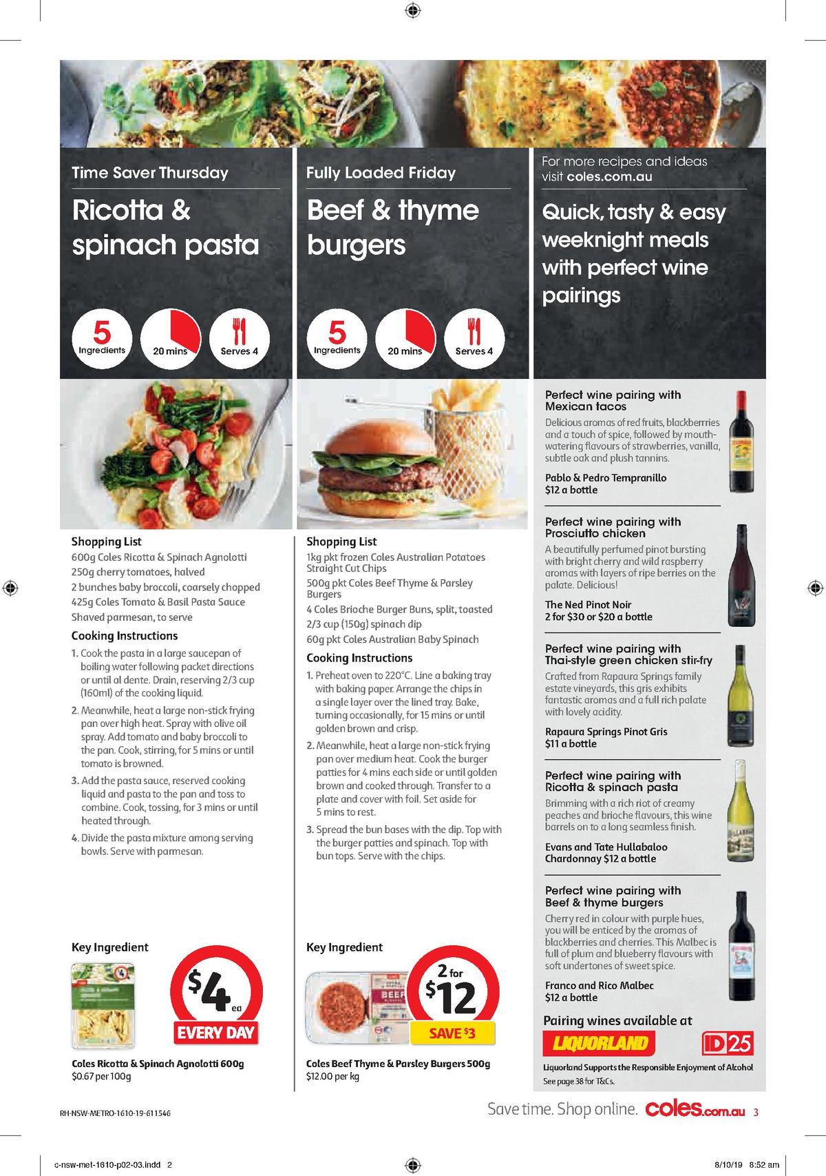Coles Catalogues from 16 October