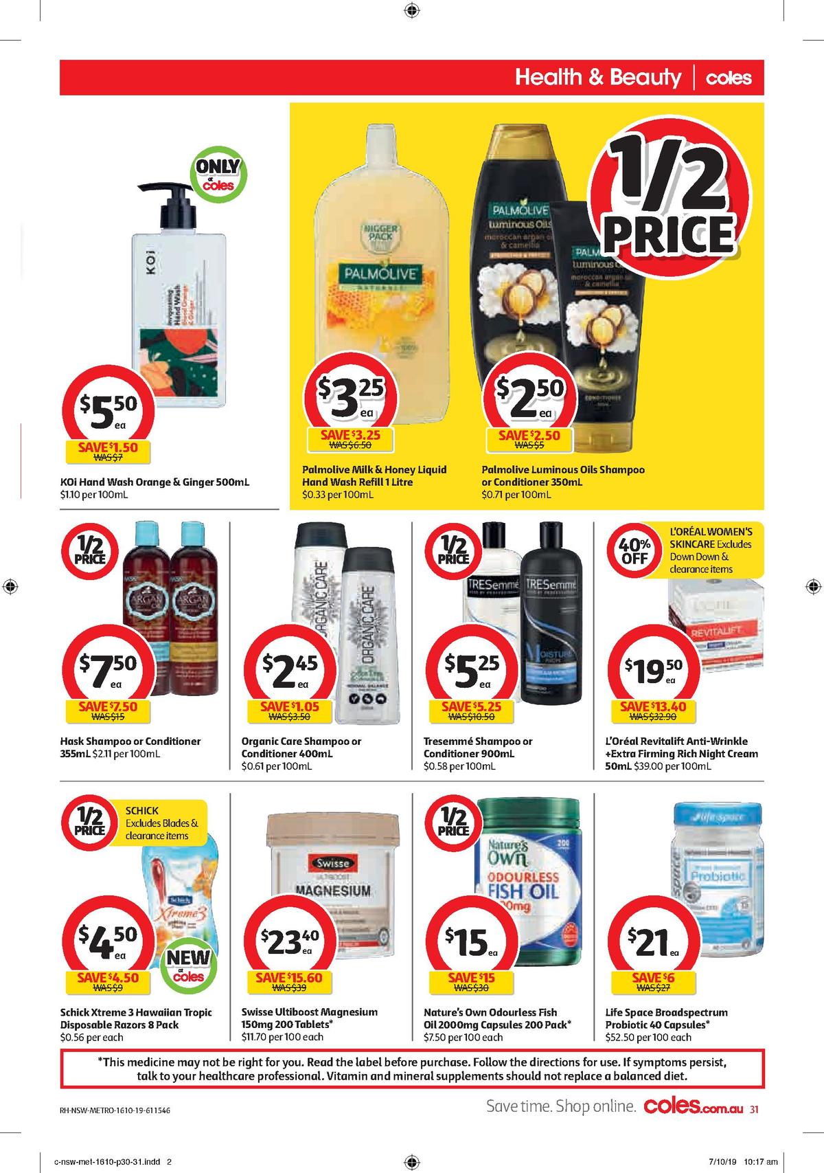 Coles Catalogues from 16 October