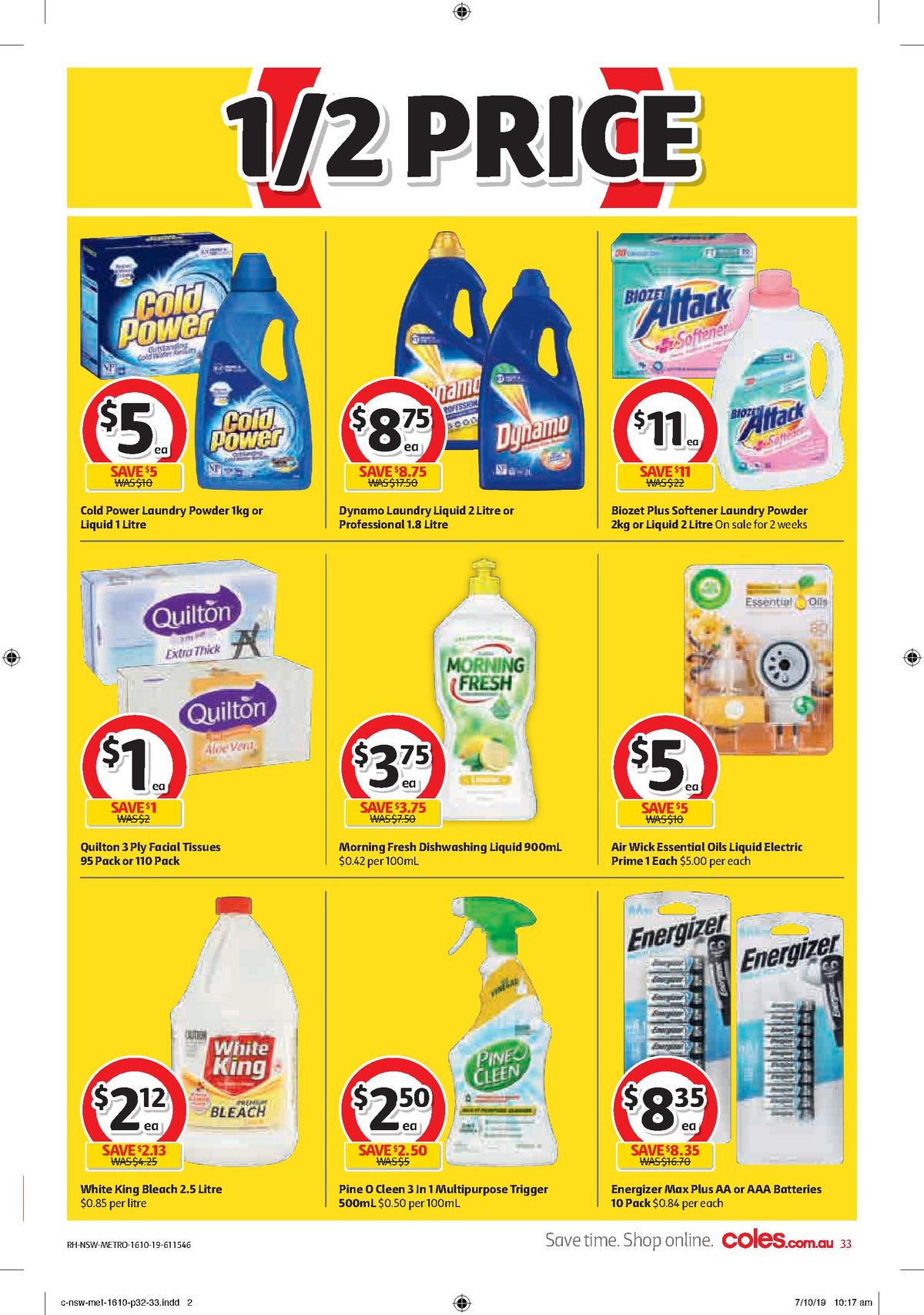 Coles Catalogues from 16 October