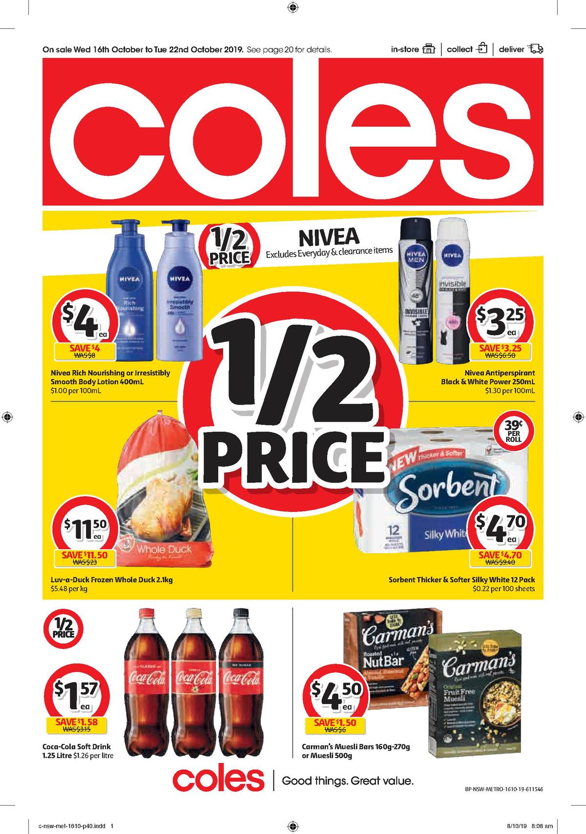 Coles Catalogues from 16 October