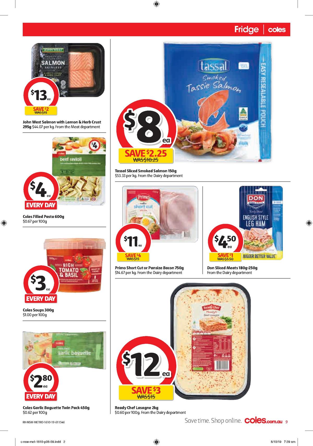 Coles Catalogues from 16 October