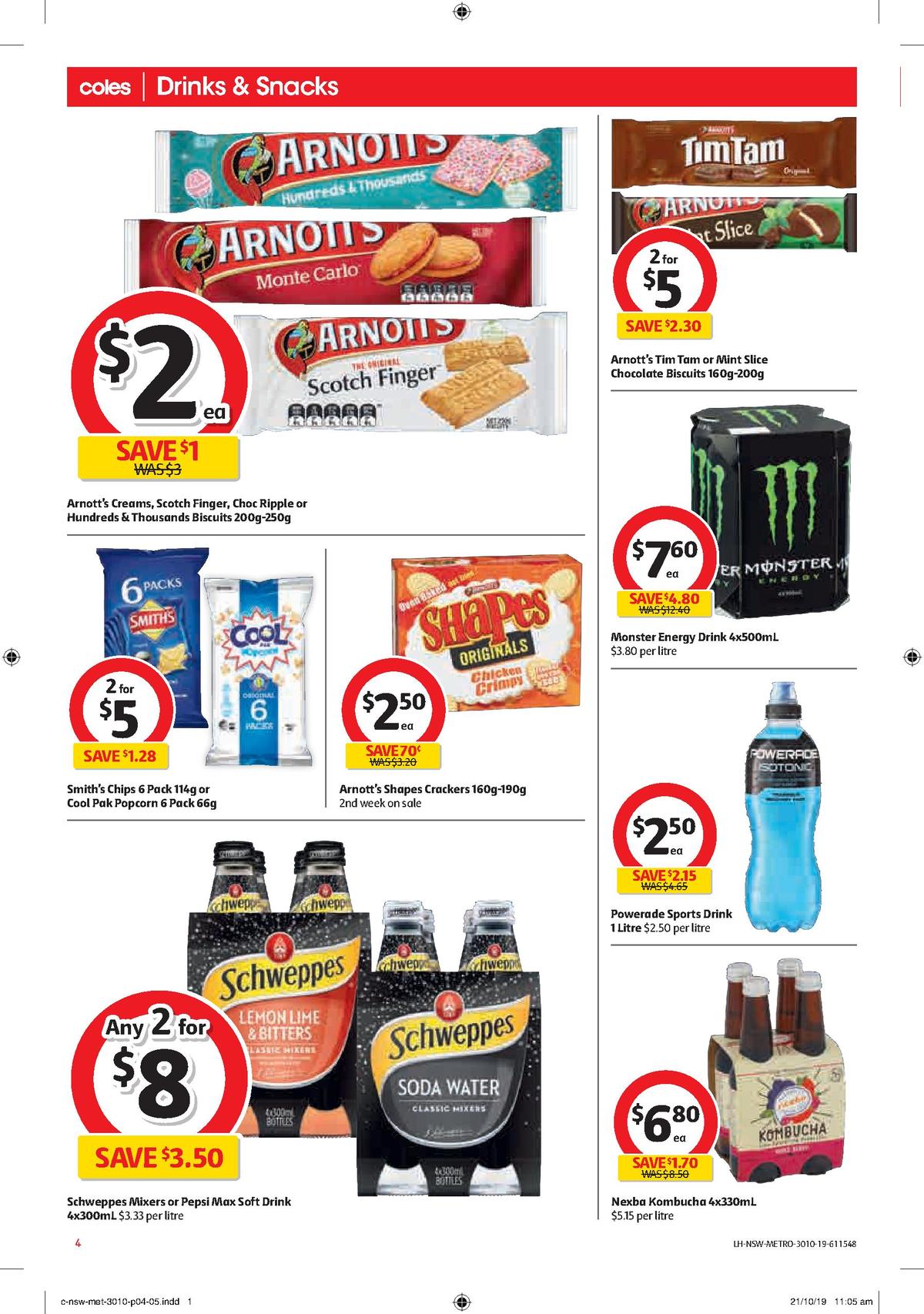 Coles Catalogues from 30 October