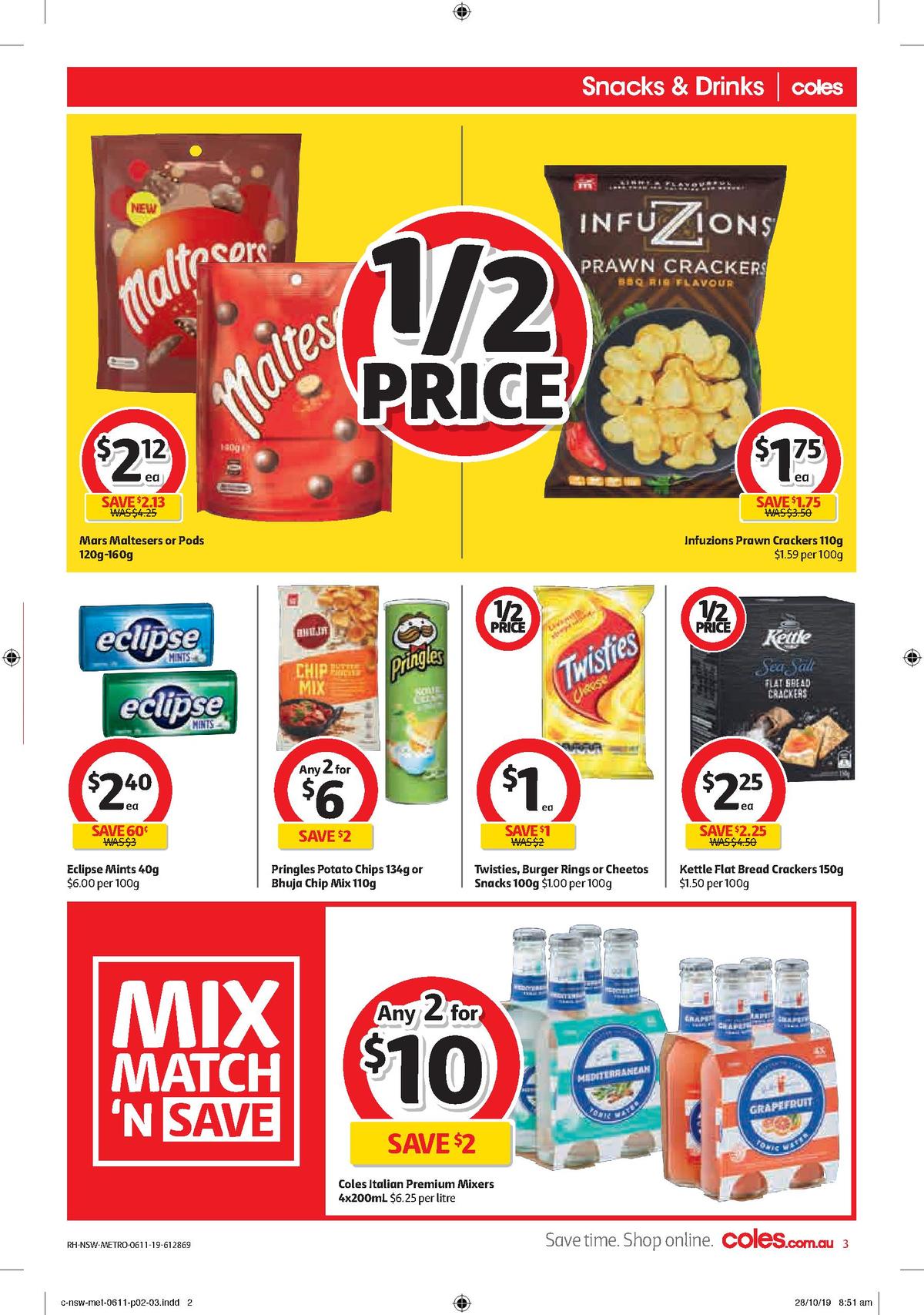 Coles Catalogues from 6 November