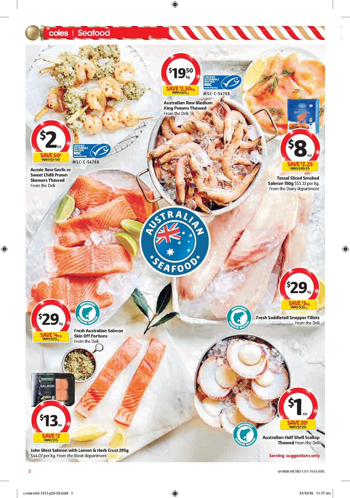 Coles Catalogues from 13 November