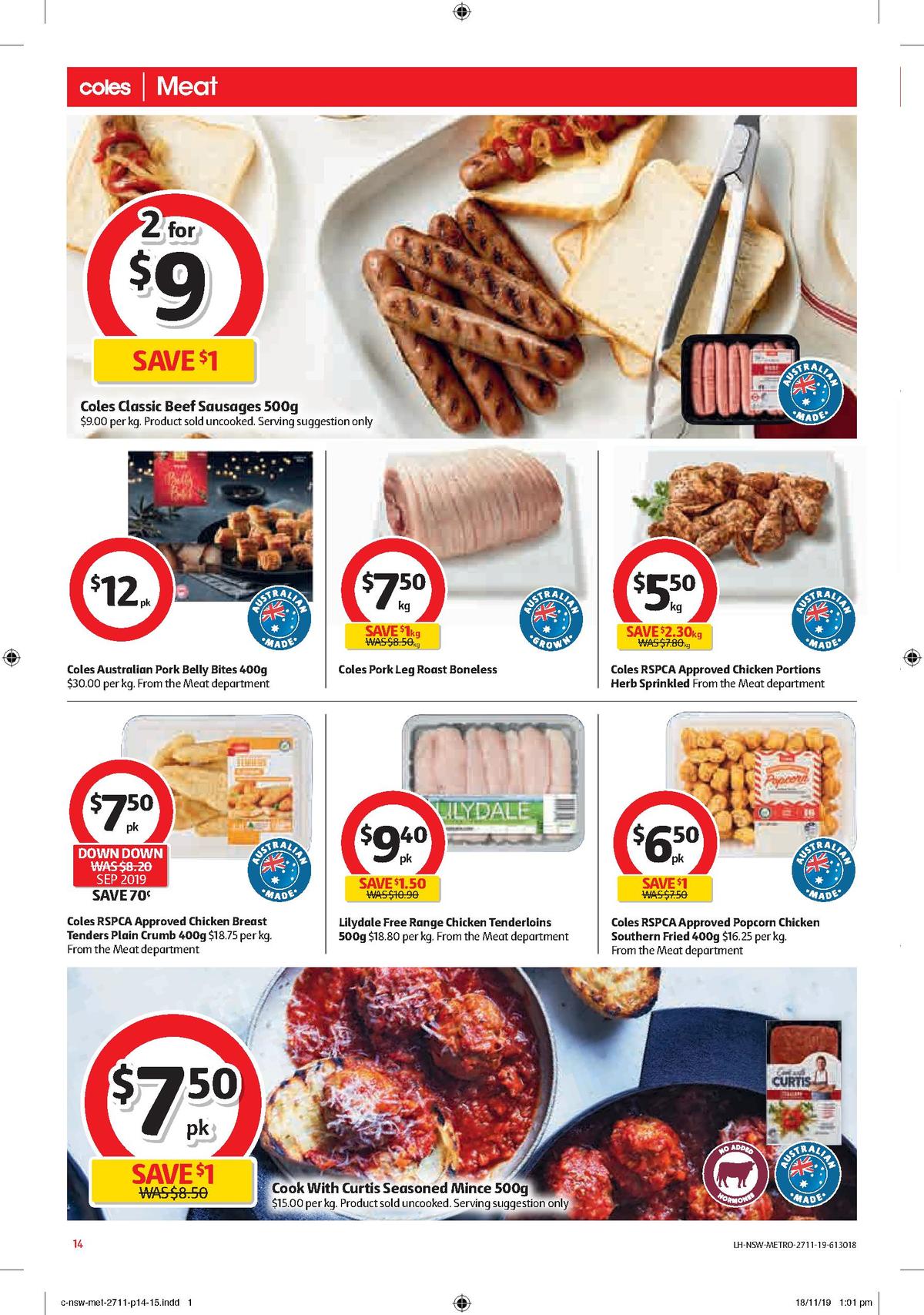 Coles Catalogues from 27 November
