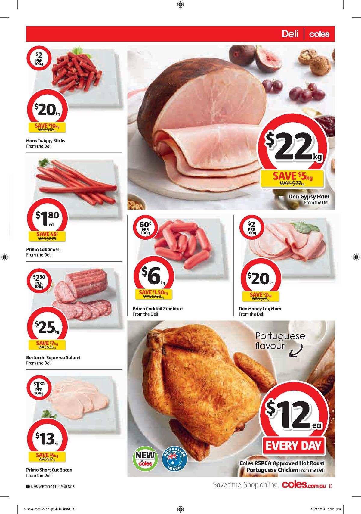 Coles Catalogues from 27 November