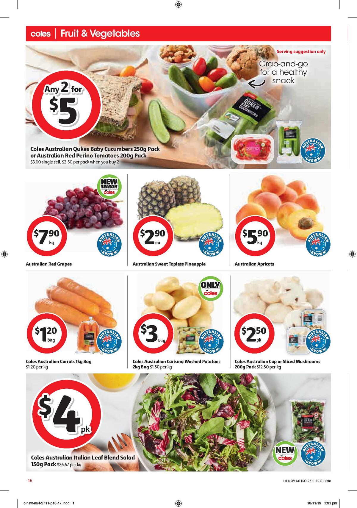 Coles Catalogues from 27 November