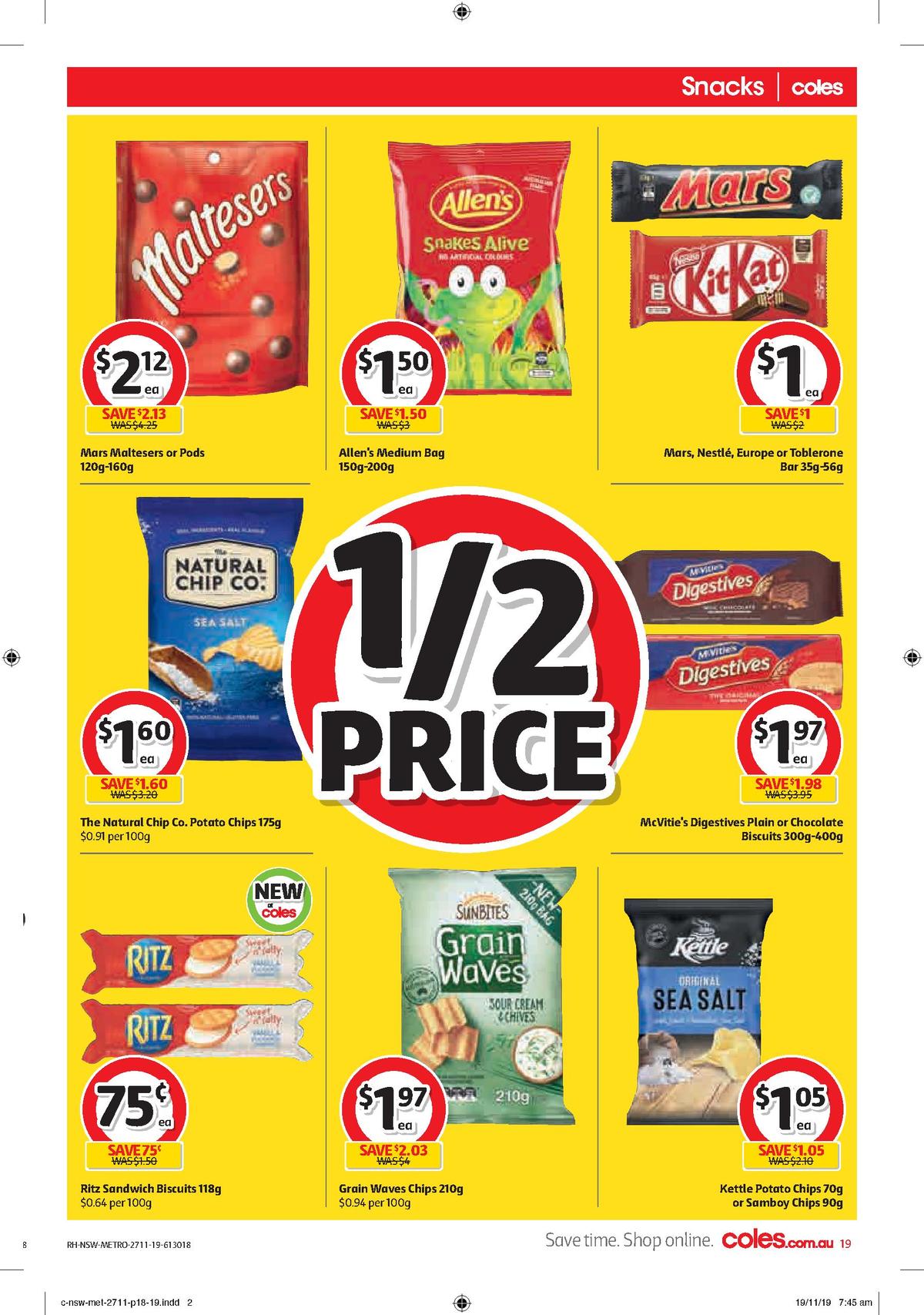 Coles Catalogues from 27 November