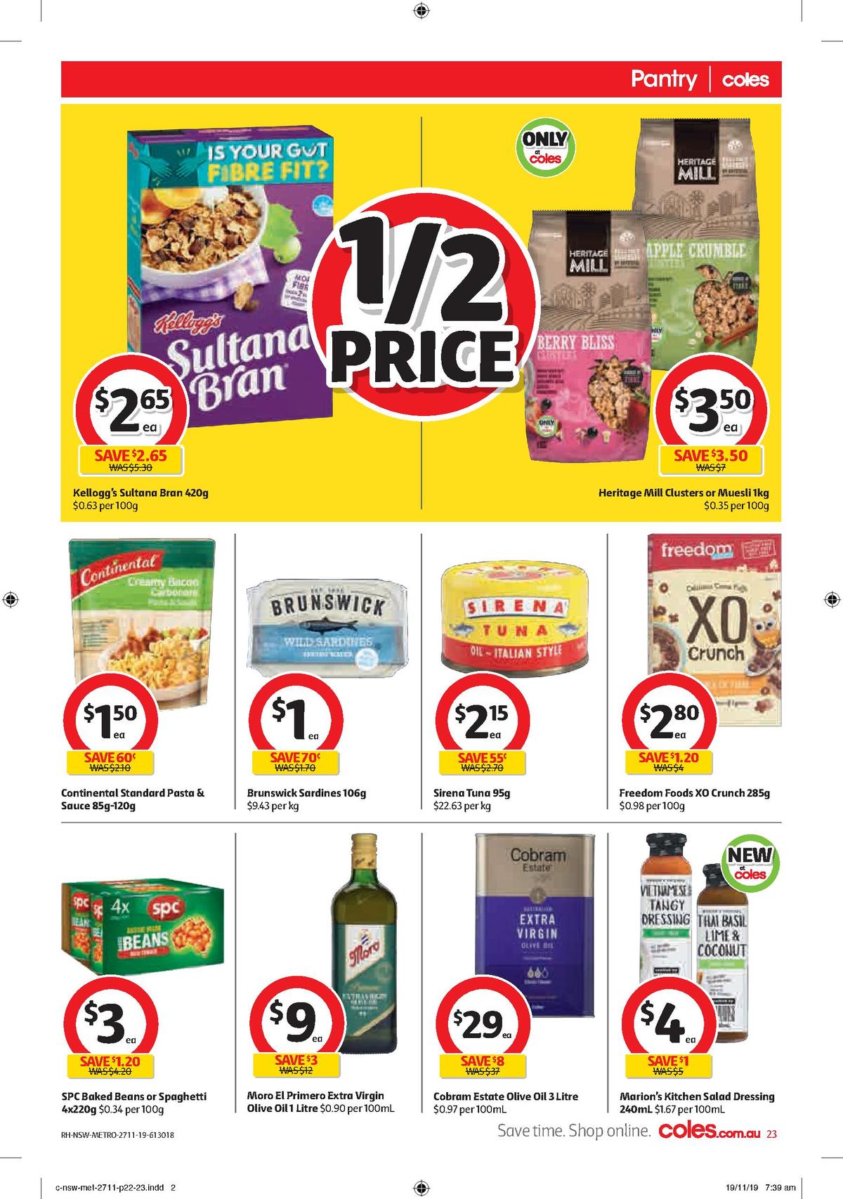 Coles Catalogues from 27 November