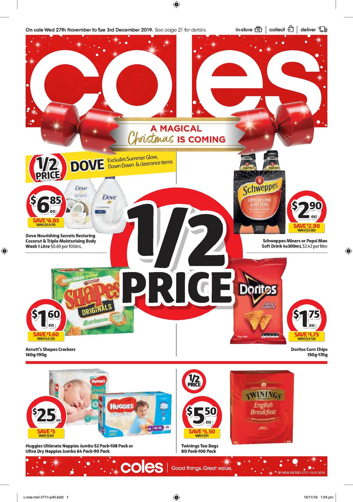 Coles Catalogues from 27 November