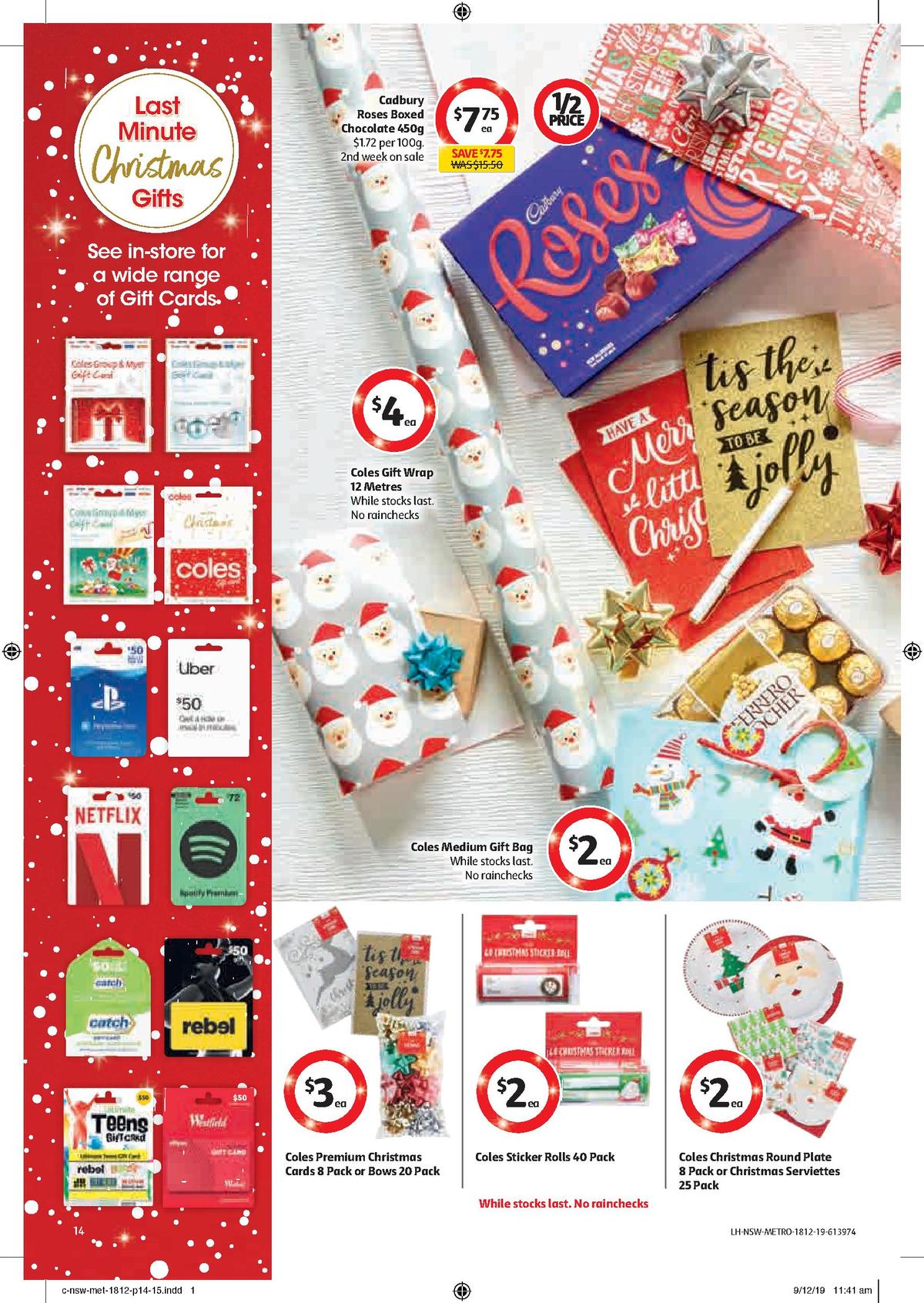 Coles Catalogues from 18 December