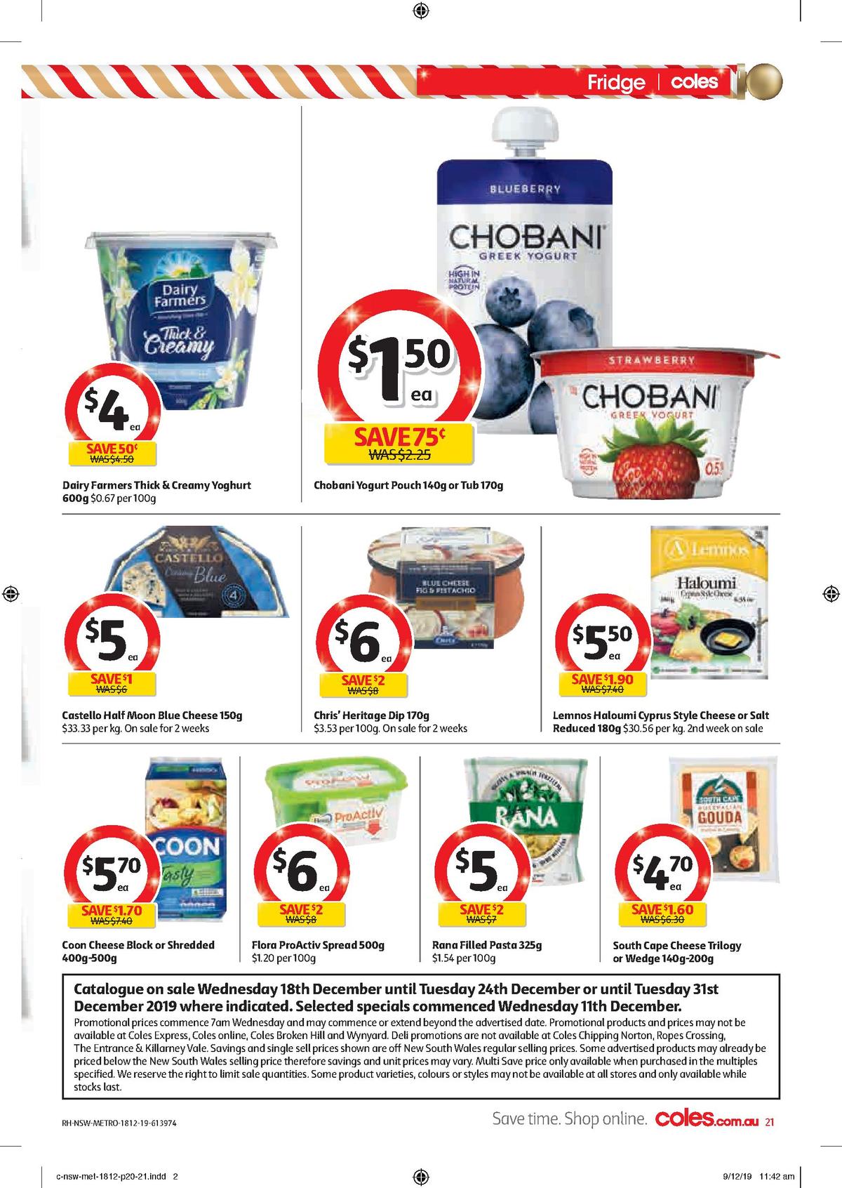 Coles Catalogues from 18 December