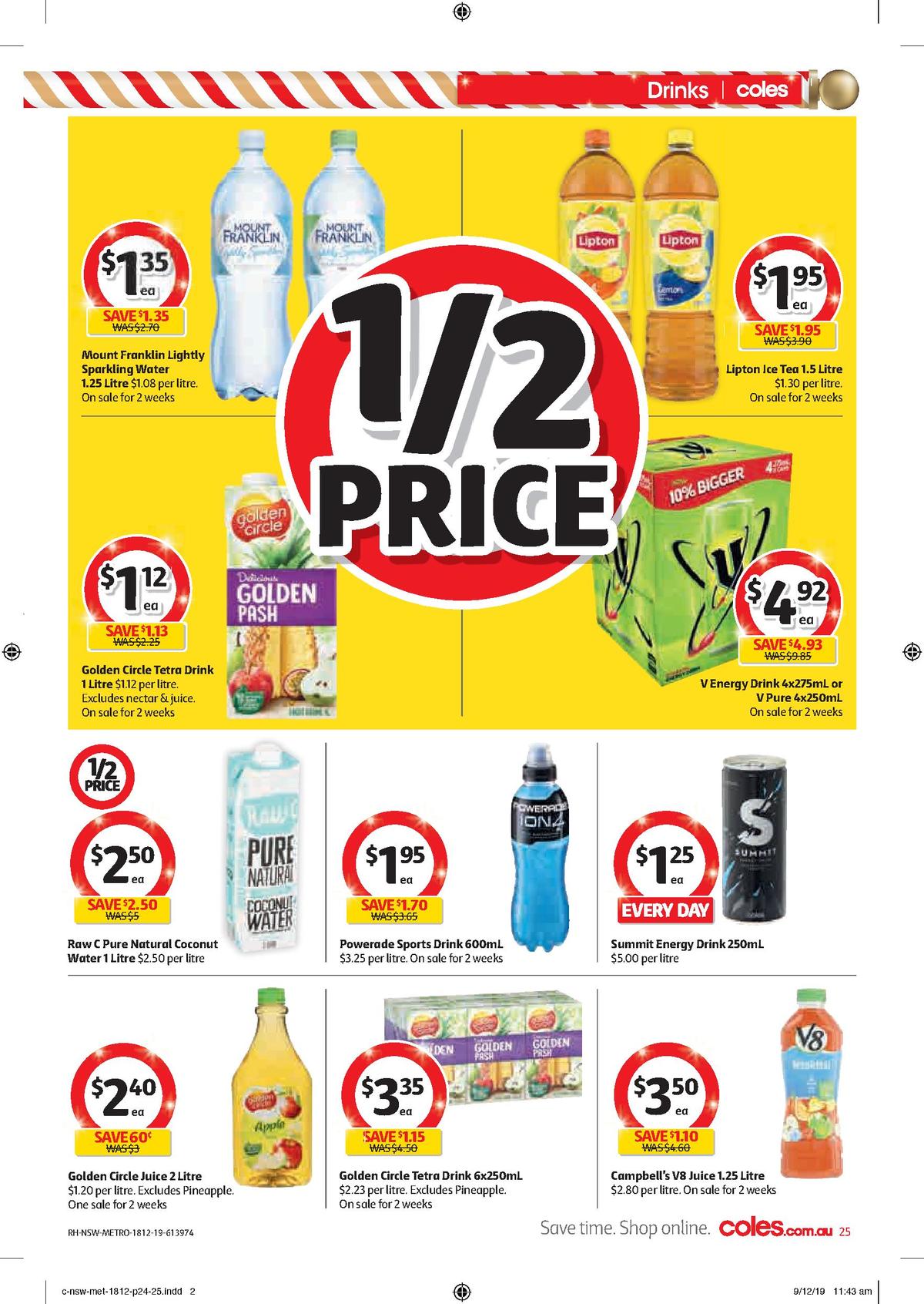 Coles Catalogues from 18 December