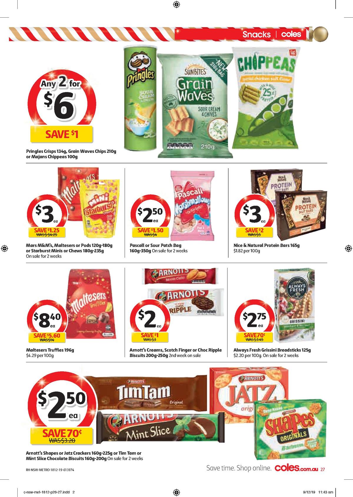 Coles Catalogues from 18 December