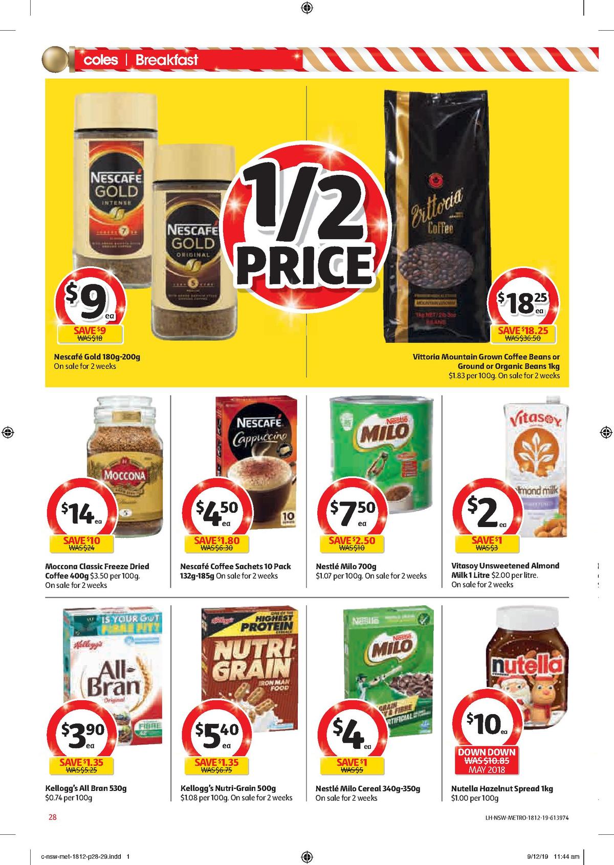 Coles Catalogues from 18 December