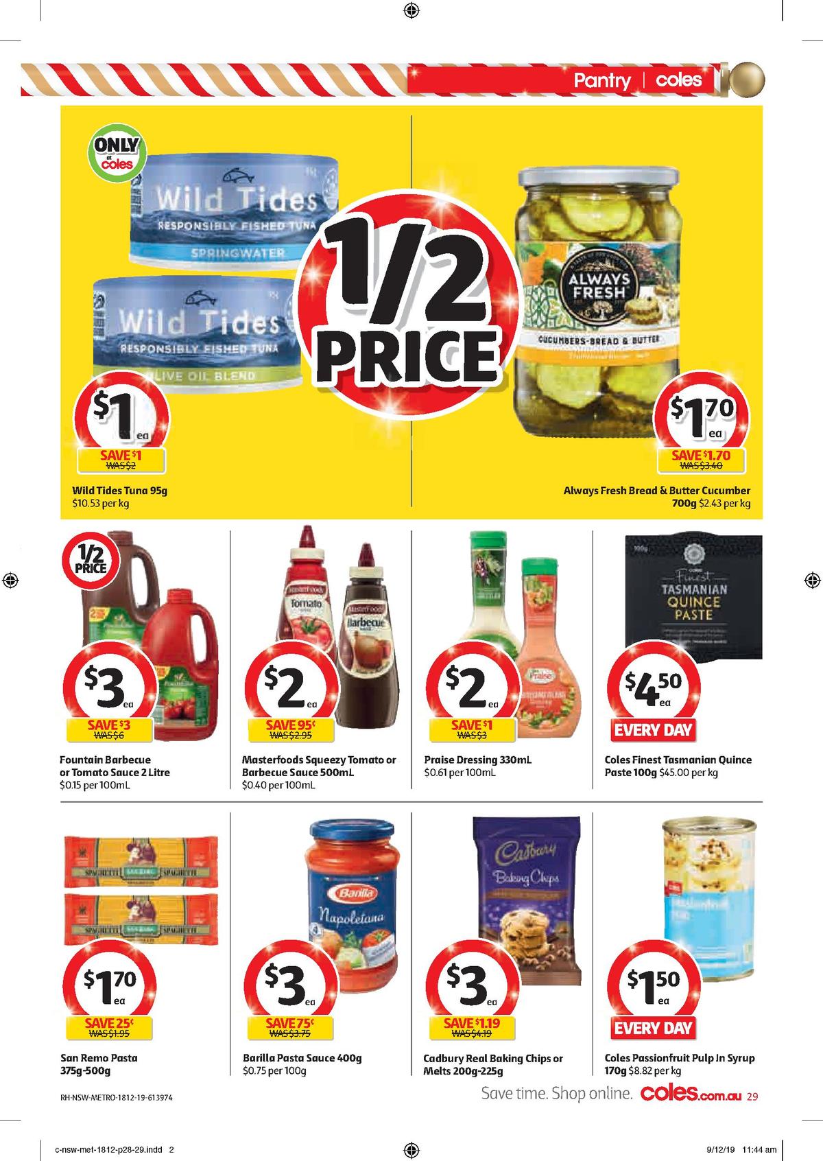 Coles Catalogues from 18 December